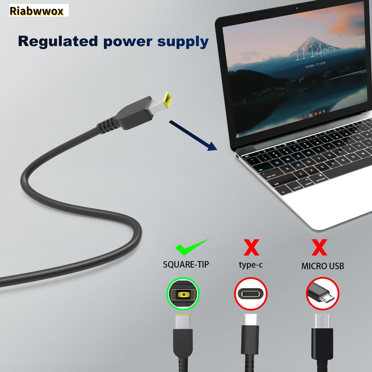 4.5 X 3mm 65W Laptop Charger Compatible with Dell Inspiron 15