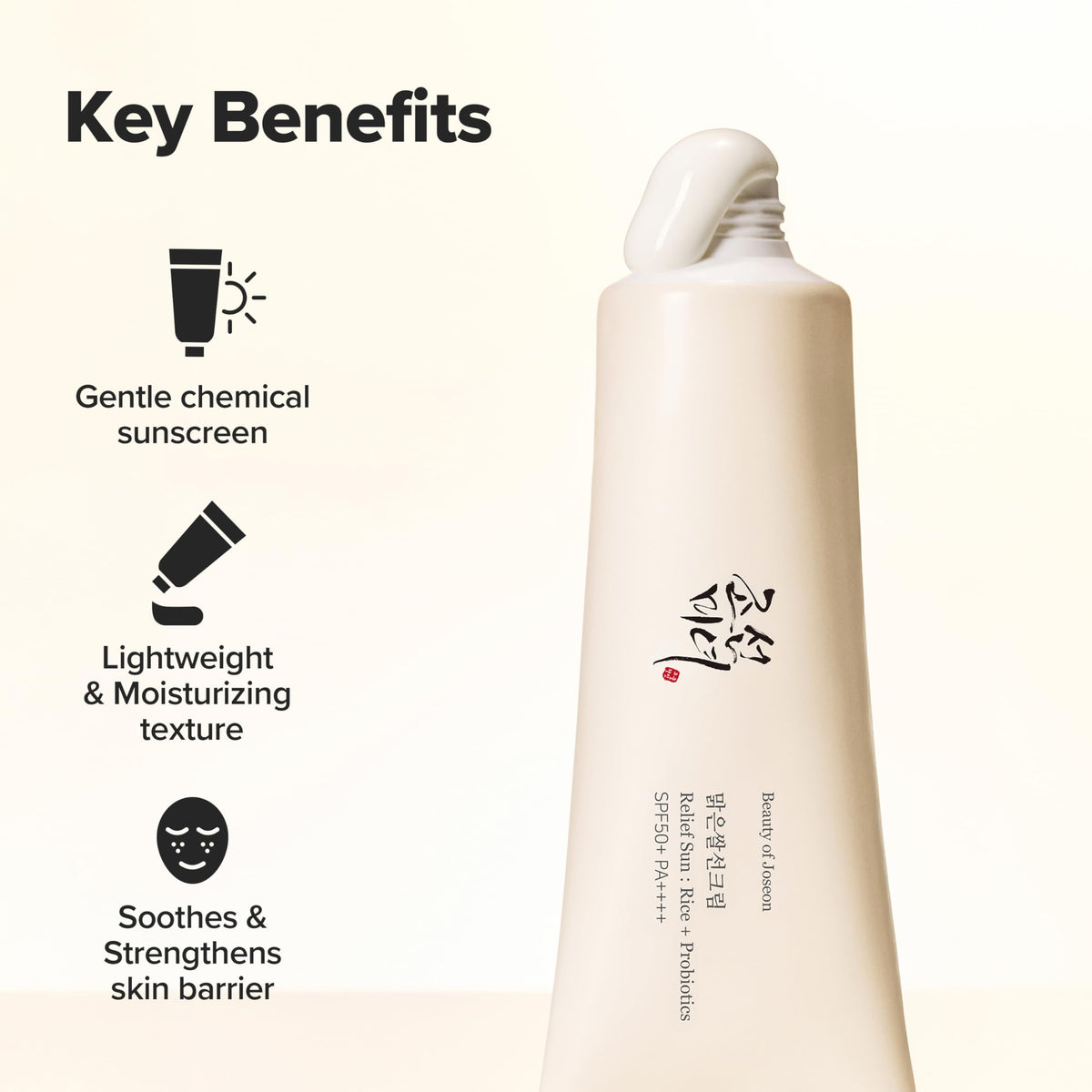 Beauty of Joseon Relief Sun : Rice + Probiotics SPF 50+ PA++++ 50ml