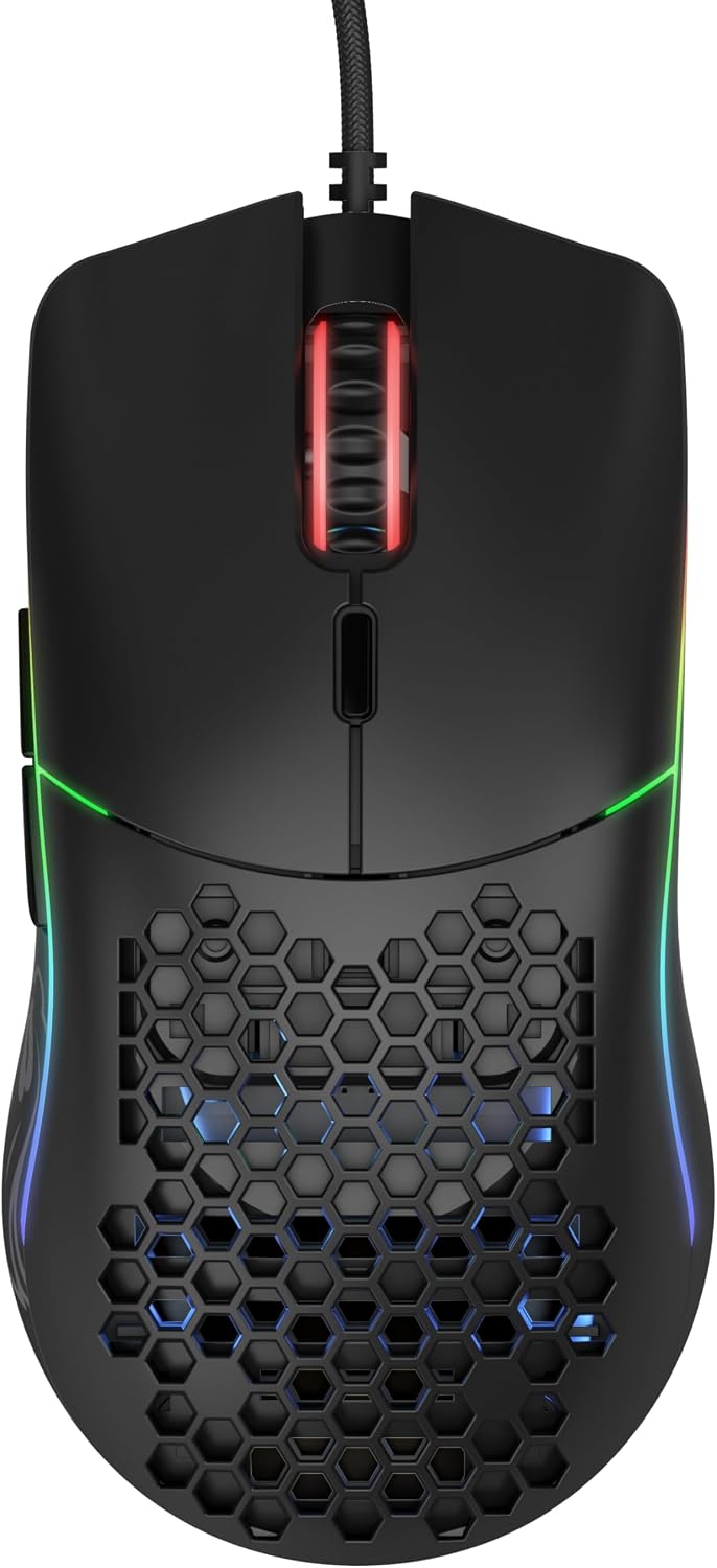 GLORIOUS Model O Wired Gaming Mouse (Matte Black)