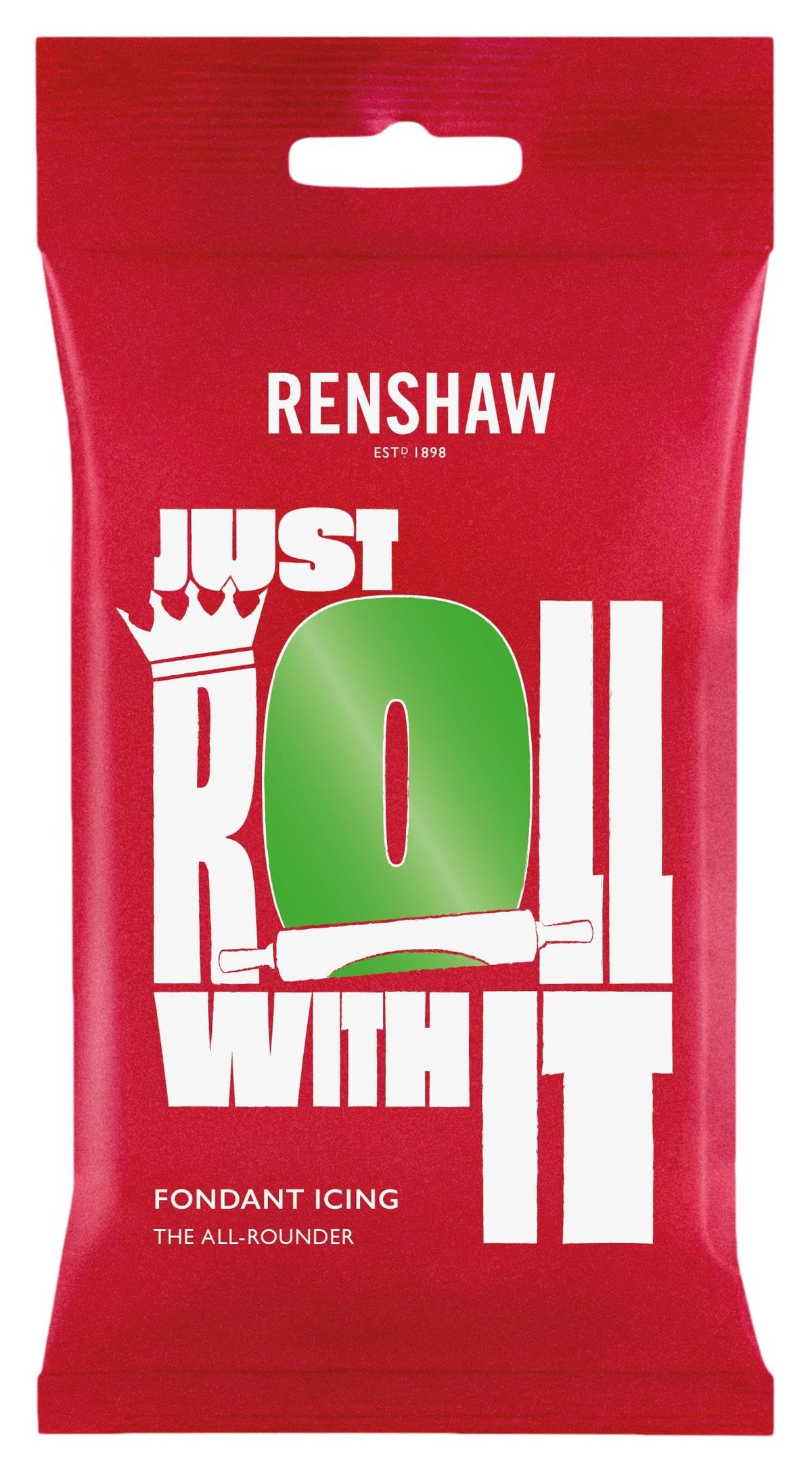 Renshaw White Ready to Roll Fondant Icing, 500 g (Pack of 1)