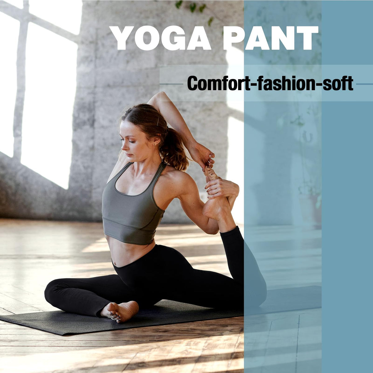 SINOPHANT Womens Leggings with Pockets High Waisted
