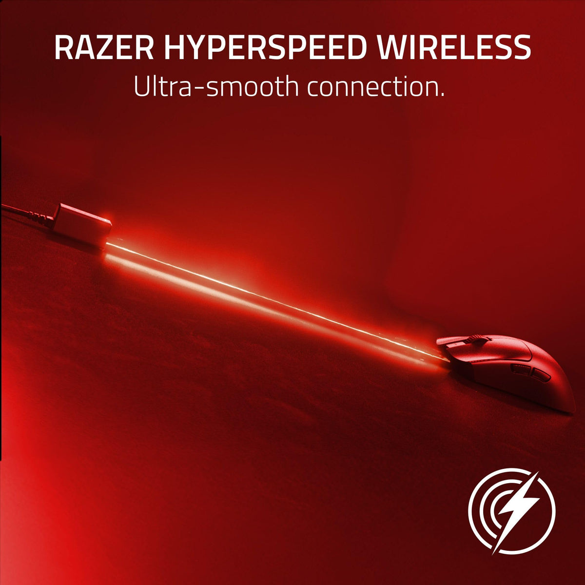Razer Viper V3 HyperSpeed - Wireless Esports Mouse (Focus Pro 30K Optical Sensor, Up to 280 hours of Battery Life, Mechanical Mouse Switches Gen-2, 4000 Hz Wireless Polling Rate) Black