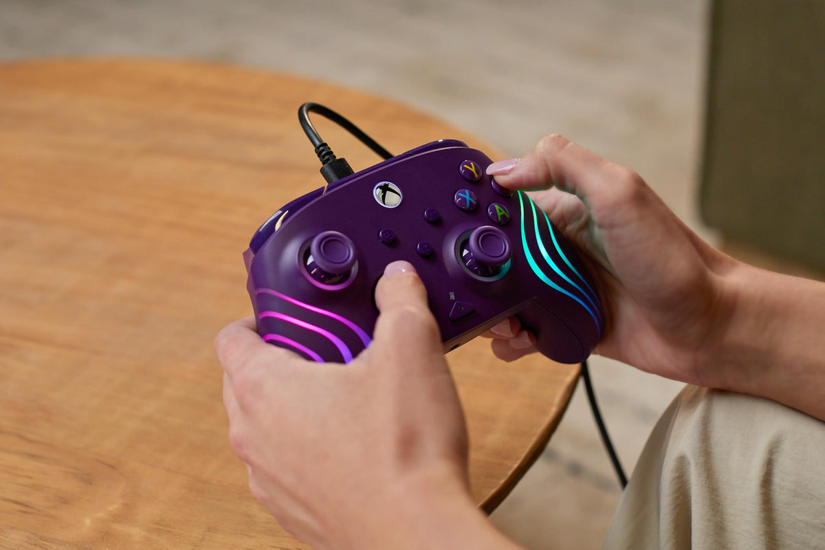 Turtle Beach Afterglow Wave Wired RGB Gaming Controller for XBOX & PC