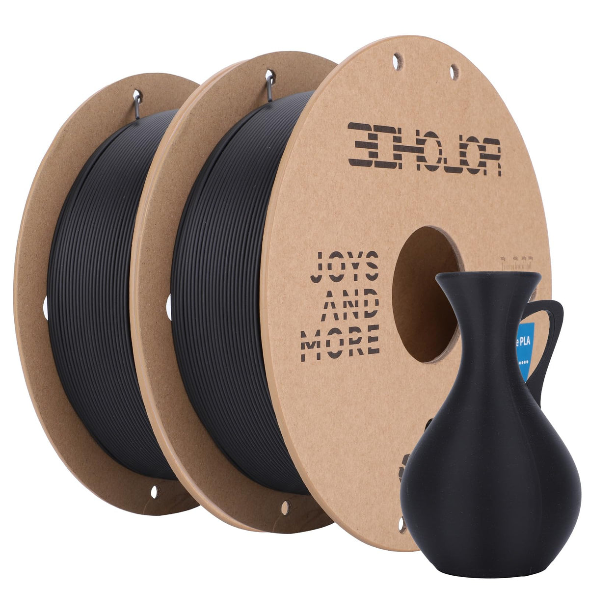 3DHoJor PLA+ PLA Plus Filament 1.75mm 1kg(2.2lbs) for 3D Printers,Yellow