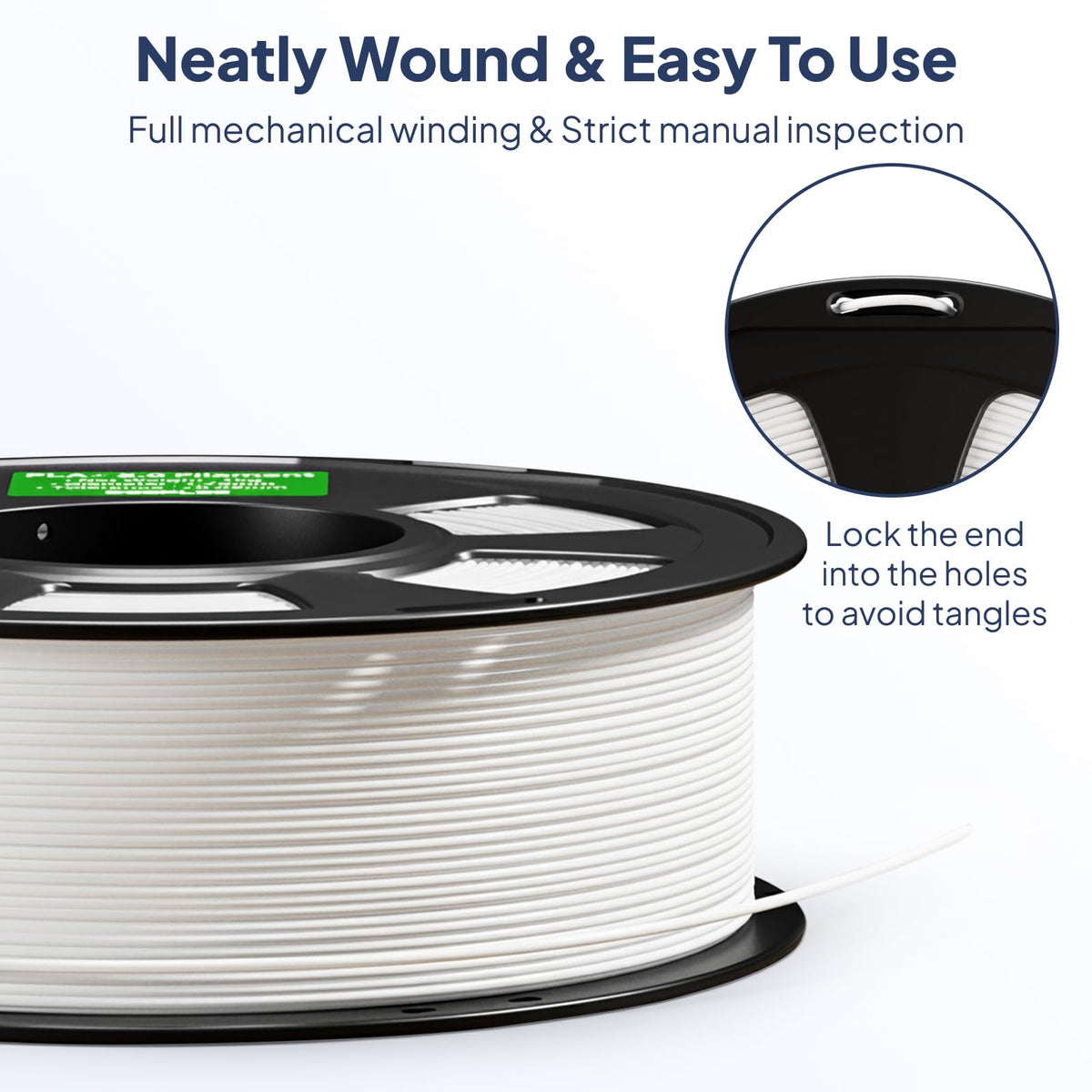 DEEPLEE PLA Plus 1.75mm Filament Beige/Brown 2KG Bundle