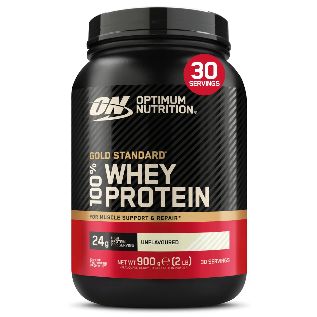 Optimum Nutrition Gold Standard 100% Whey Muscle Building and Recovery Protein Powder With Naturally Occurring Glutamine and BCAA Amino Acids, Double Rich Chocolate Flavour, Pack of 24, 24 x 31g