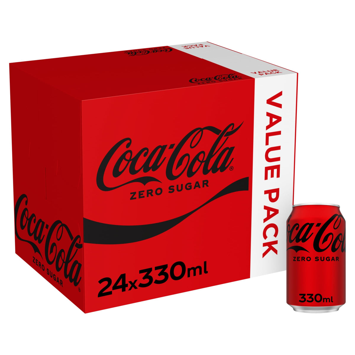 Coca Cola Zero Sugar Lemon 8 x 330ml