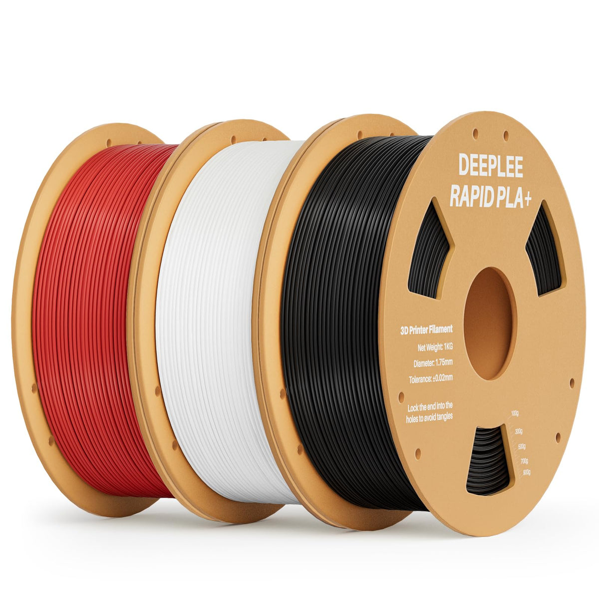 DEEPLEE Rapid PLA Plus Filament 1.75mm Orange 1kg