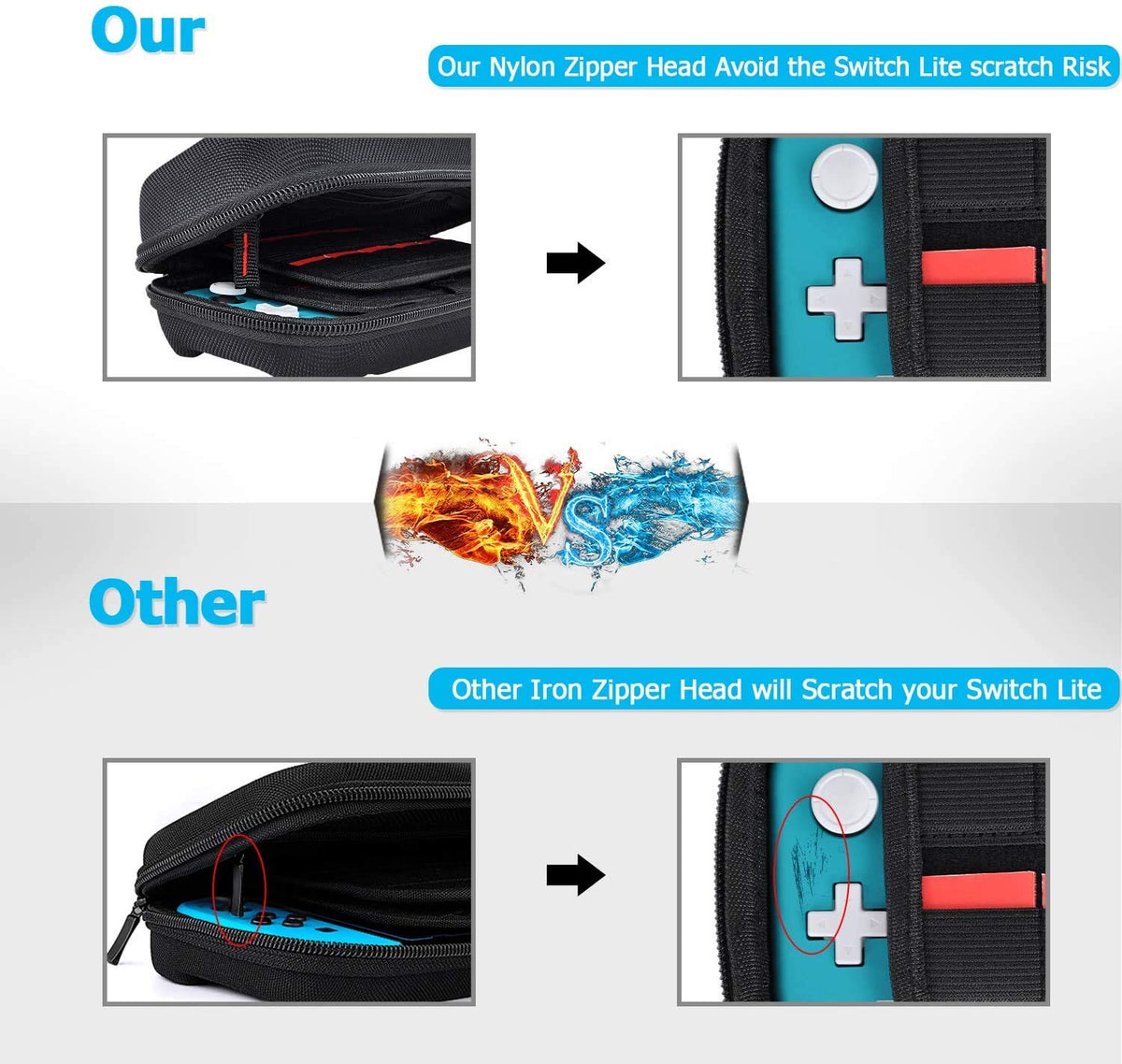 daydayup Switch 2 Carry Case Compatible with Nintendo Switch 2, with 24 Games Cartridges Protective Hard Shell Travel Carrying Case Pouch for Switch 2 Console & Accessories,Black
