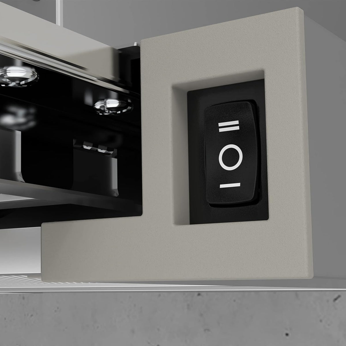 CIARRA Telescopic Cooker Hood 60cm 391m³/h LED Light 2-Speed A++ CBCS6906D