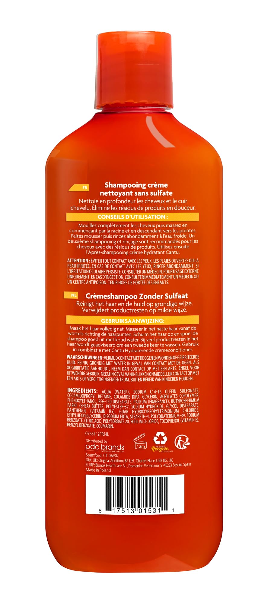 Cantu Hydrating Cream Conditioner 400ml