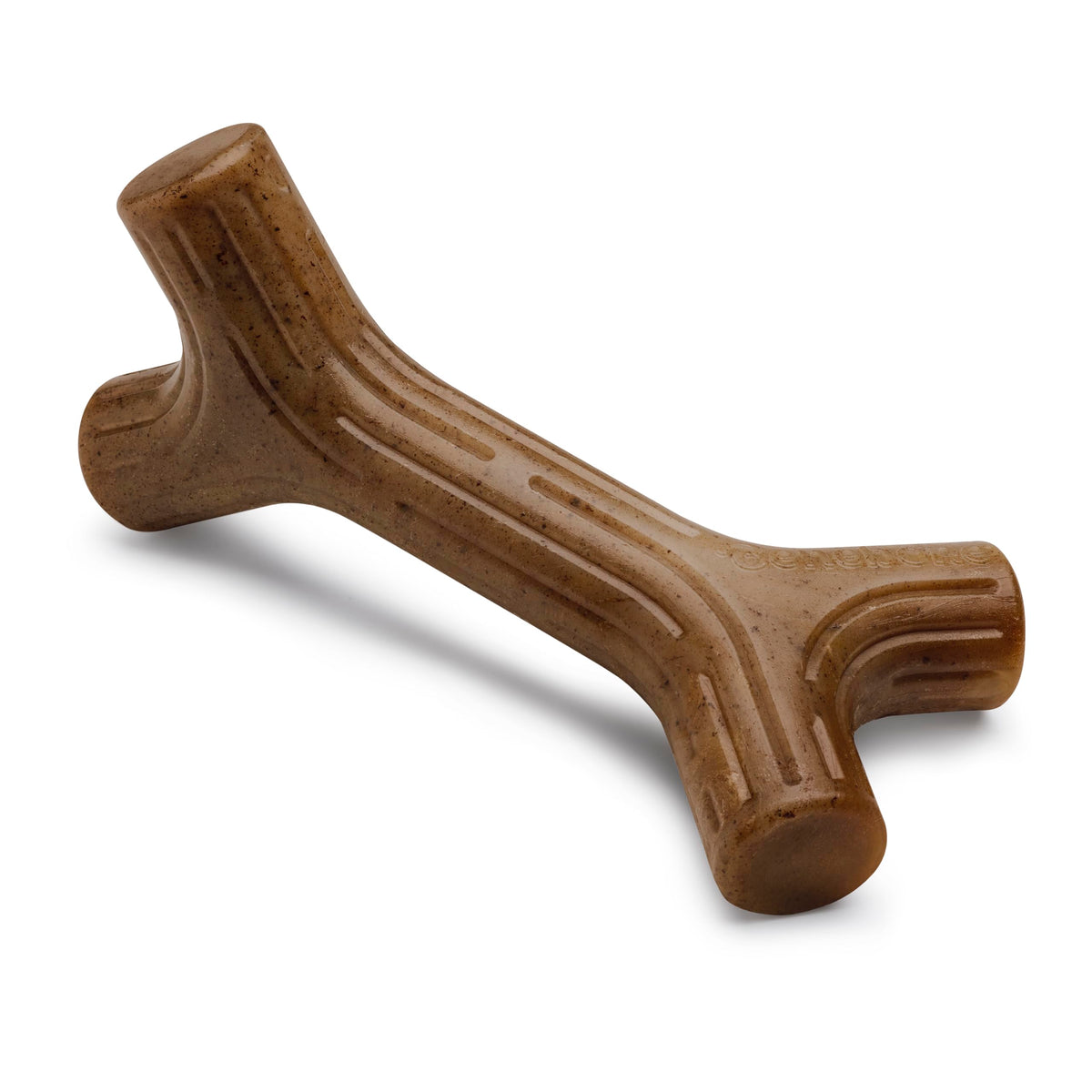 Benebone Wishbone Dog Chew Toy for Aggressive Chewers, Real Bacon, Medium