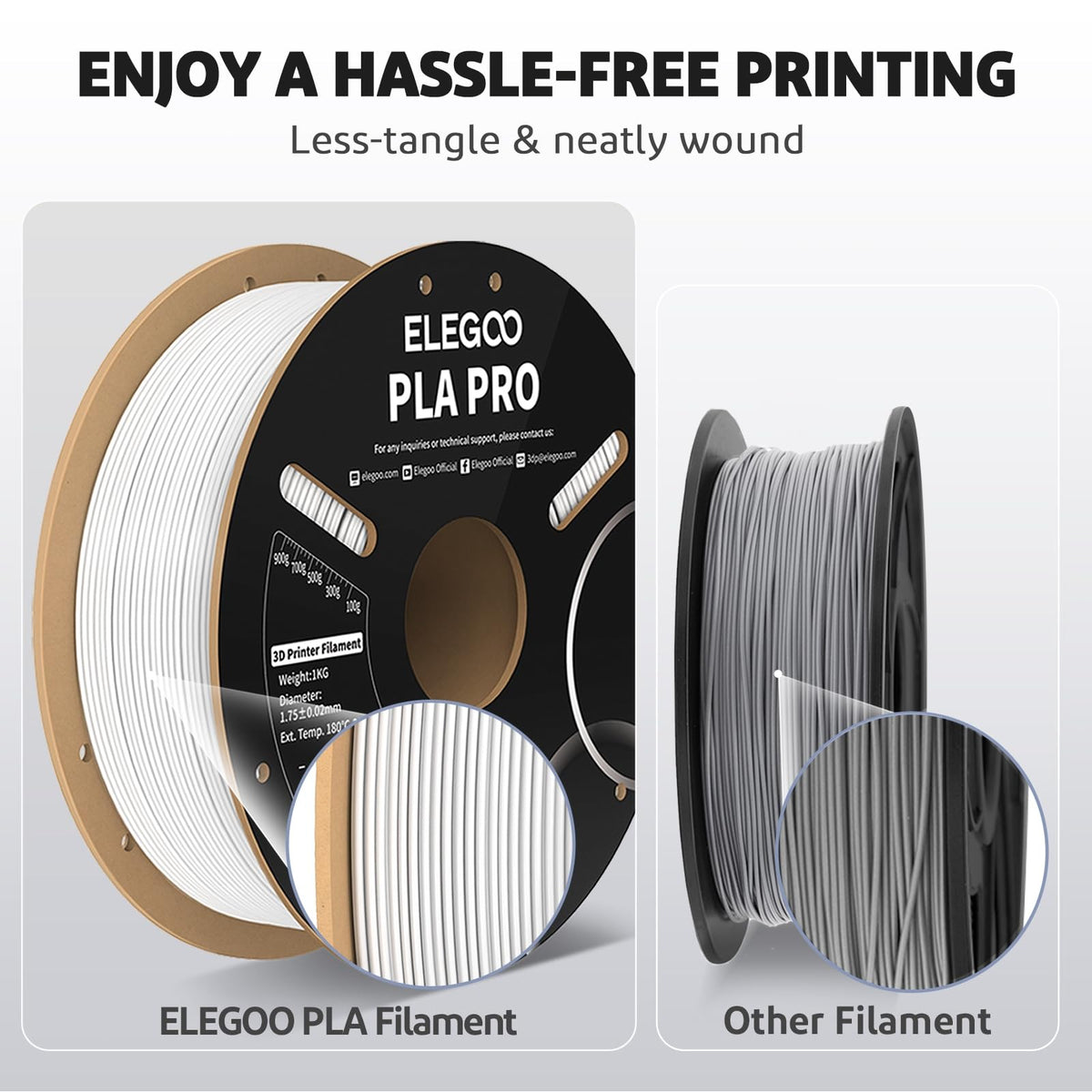 ELEGOO Filament Vacuum Kit 20 Bags Auto Pump (35x32cm)