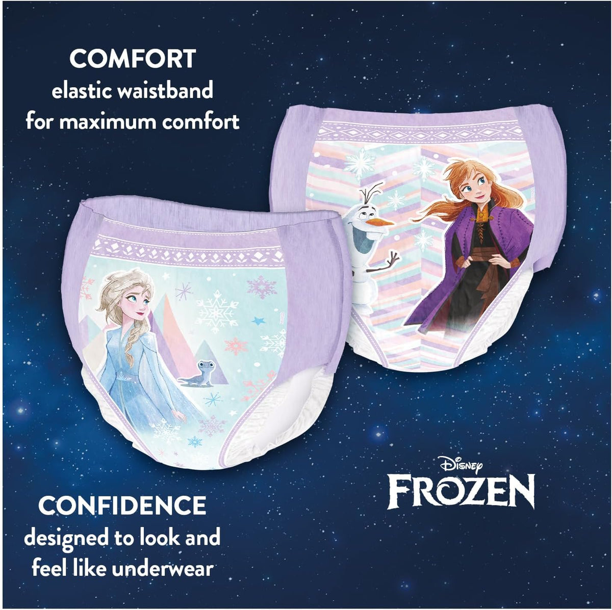 HUGGIES DryNites Pyjama Pants, Girl's 4-7 Years (17-30KG), 30 x Bedwetting Pants, Up to 100% Leak Free Nights