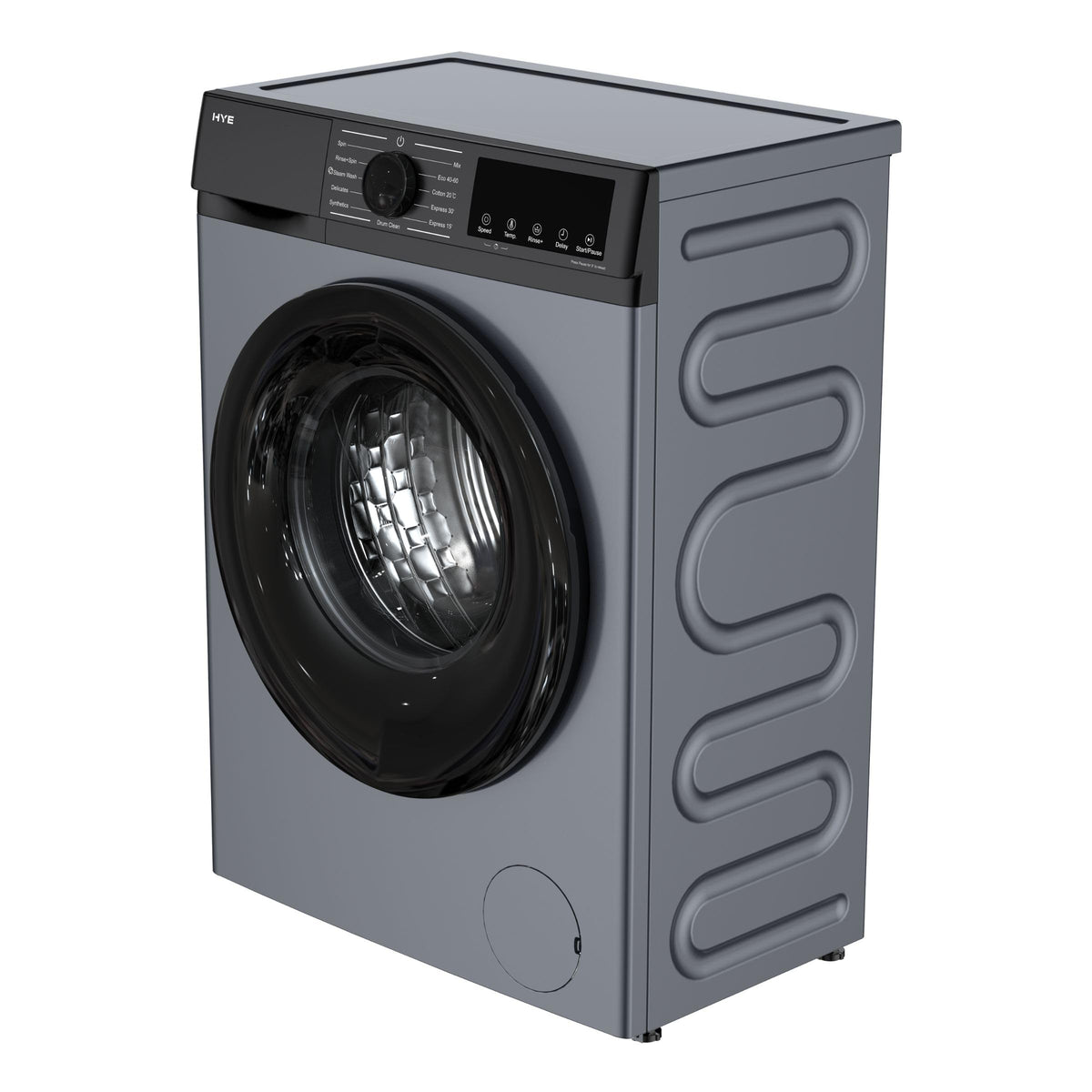HYE Washing Machine - 7KG Drum, 1200RPM, White