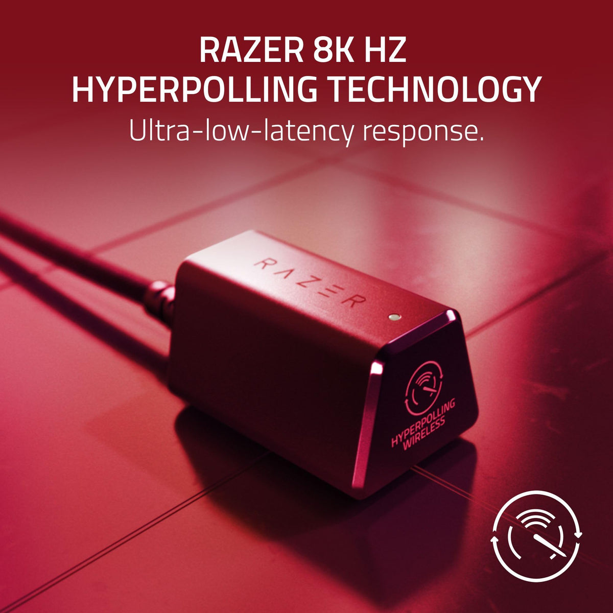 Razer Viper V3 HyperSpeed - Wireless Esports Mouse (Focus Pro 30K Optical Sensor, Up to 280 hours of Battery Life, Mechanical Mouse Switches Gen-2, 4000 Hz Wireless Polling Rate) Black
