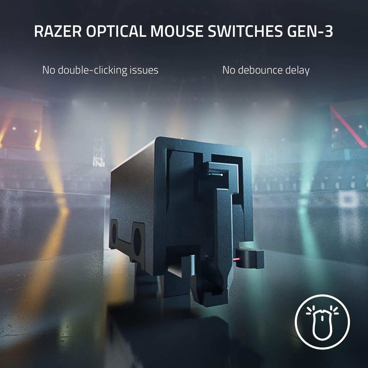 Razer DeathAdder Essential (2021) - Wired Gaming Mouse (Optical Sensor, 6400 DPI, 5 Programmable Buttons, Ergonomic Form Factor) White