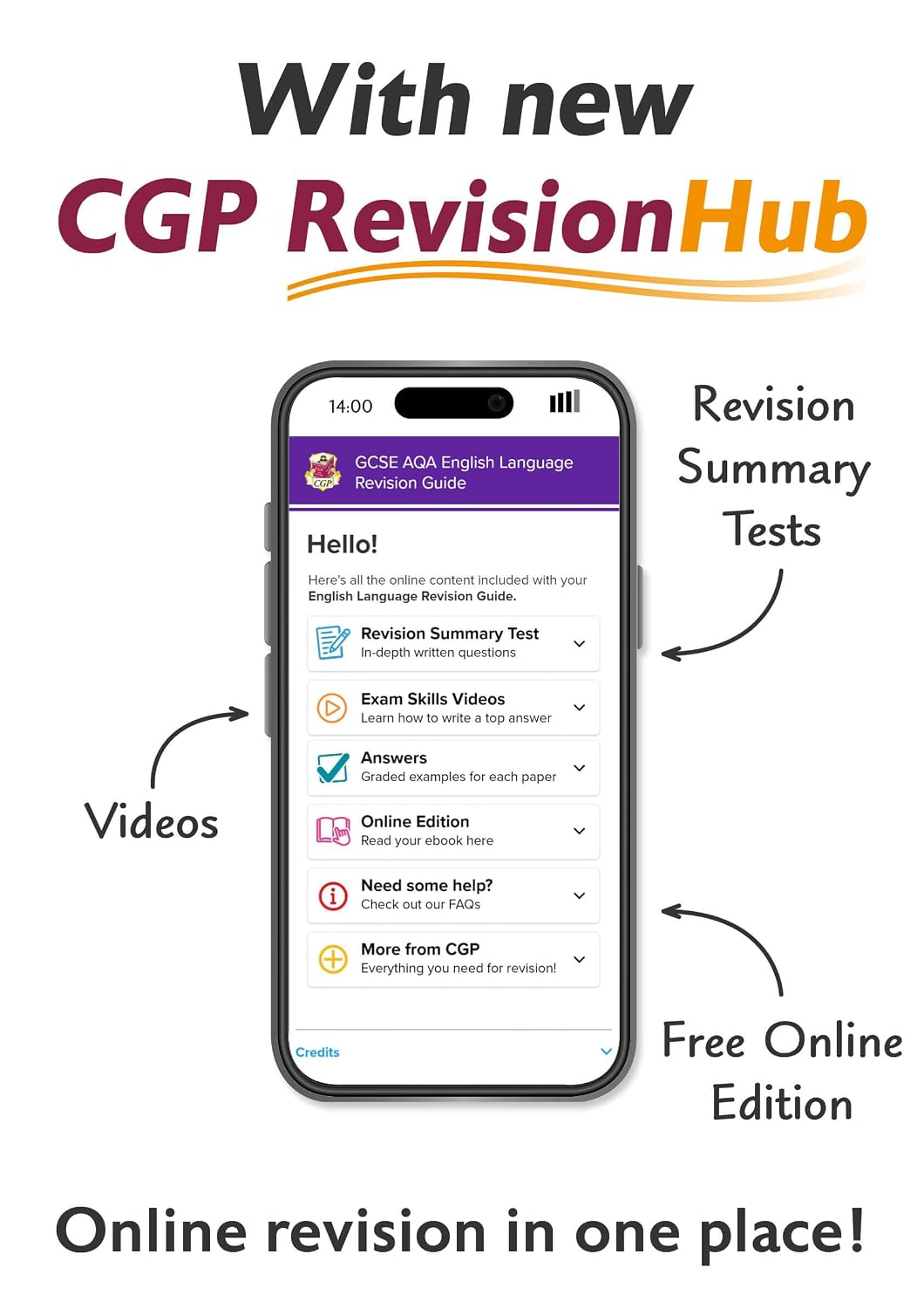 GCSE English Language AQA Complete Revision & Practice with CGP RevisionHub (CGP GCSE English 9-1 Revision)