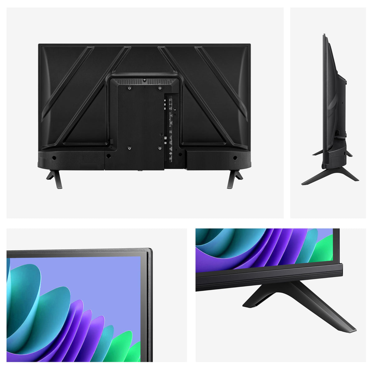 Hisense 40" 40A4QTUK FHD LED TV with Freely - Direct Lit LED, Dolby Audio, Natural Colour Enhancer, Games Mode, Sports Mode, Disney +, YouTube, Netflix