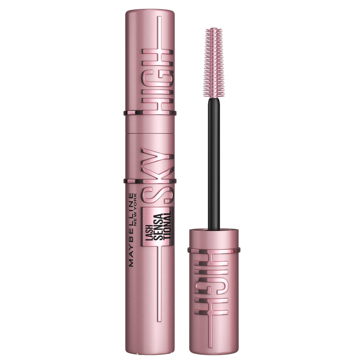 Maybelline Mascara, Lash Sensational Sky High Volumizing Thickening, Black