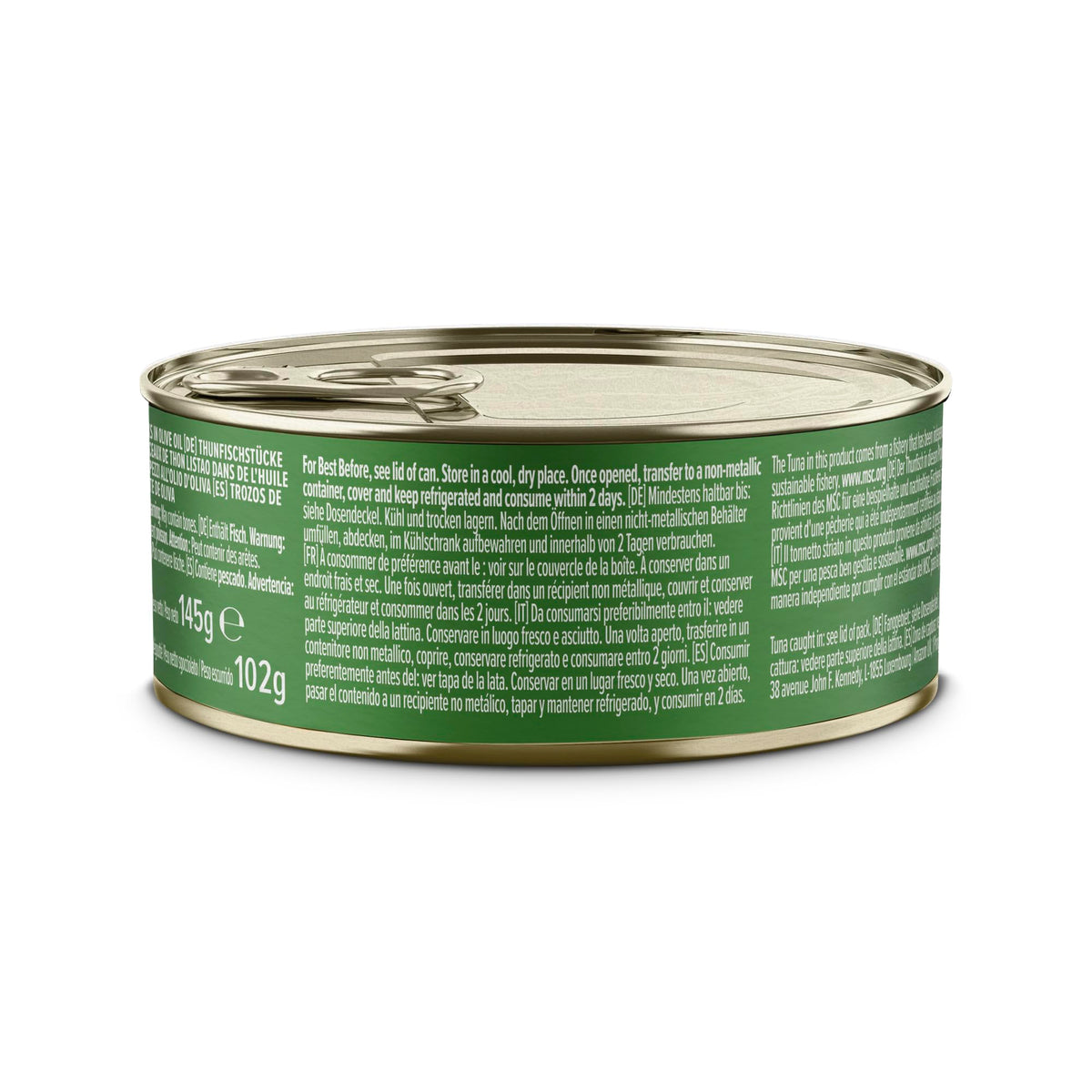by Amazon MSC Skipjack Tuna Chunks in Spring Water, 4x145g