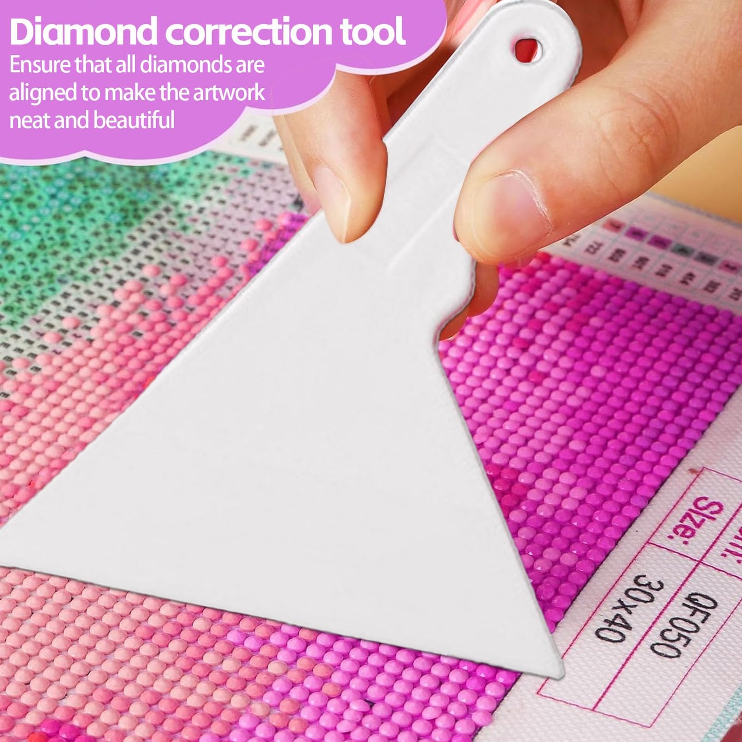 DNSGOOR 189Pcs All Inclusive Diamond Art Accessories Kit Diamond Painting A4 LED Light Pad Set with Diamond Art Sealer Glue Stand Storage Case Pens 5D Painting Tools for DIY Drill Craft