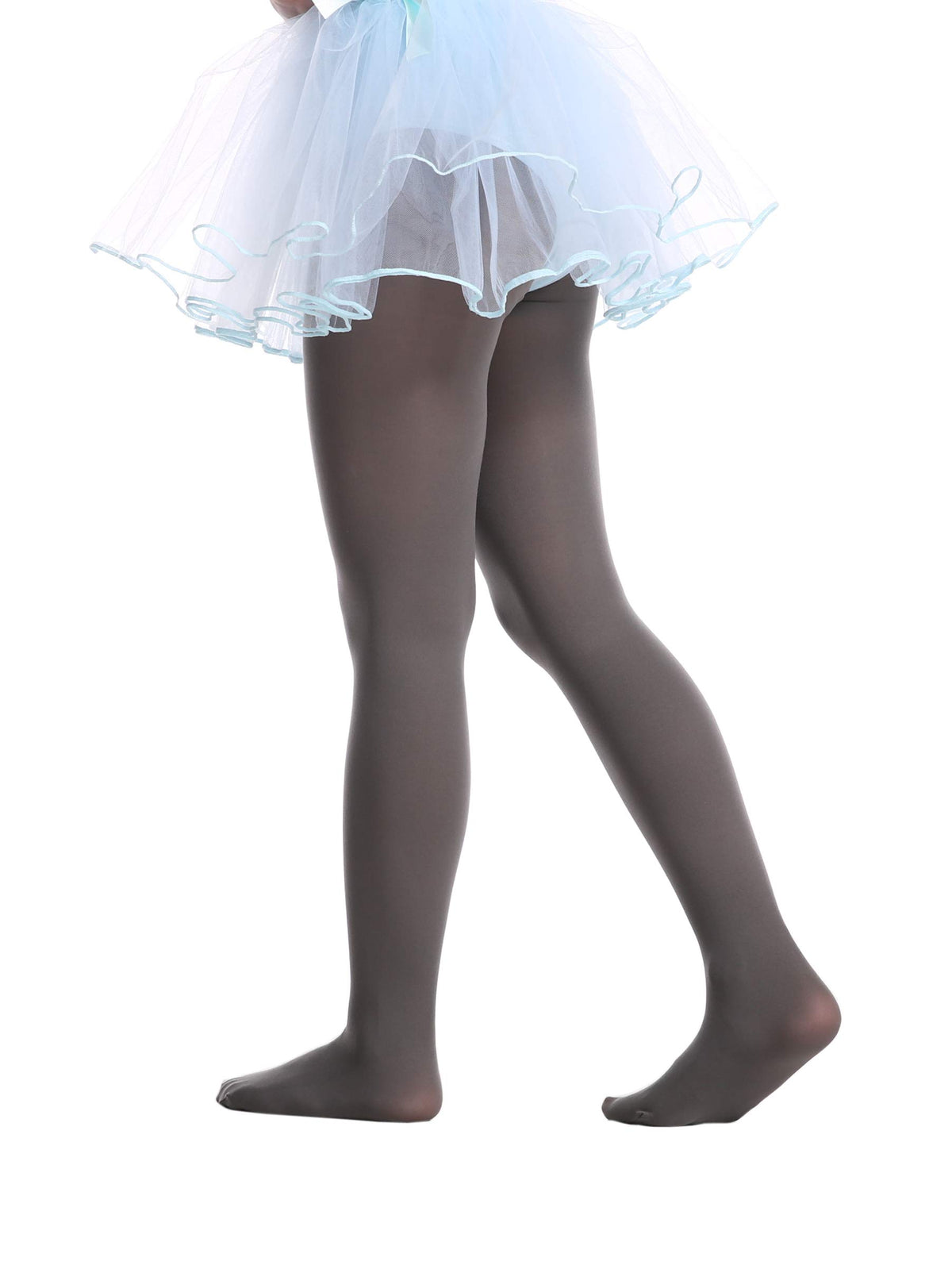 EVERSWE Girls Semi Opaque Tights, 40D Microfiber Tights