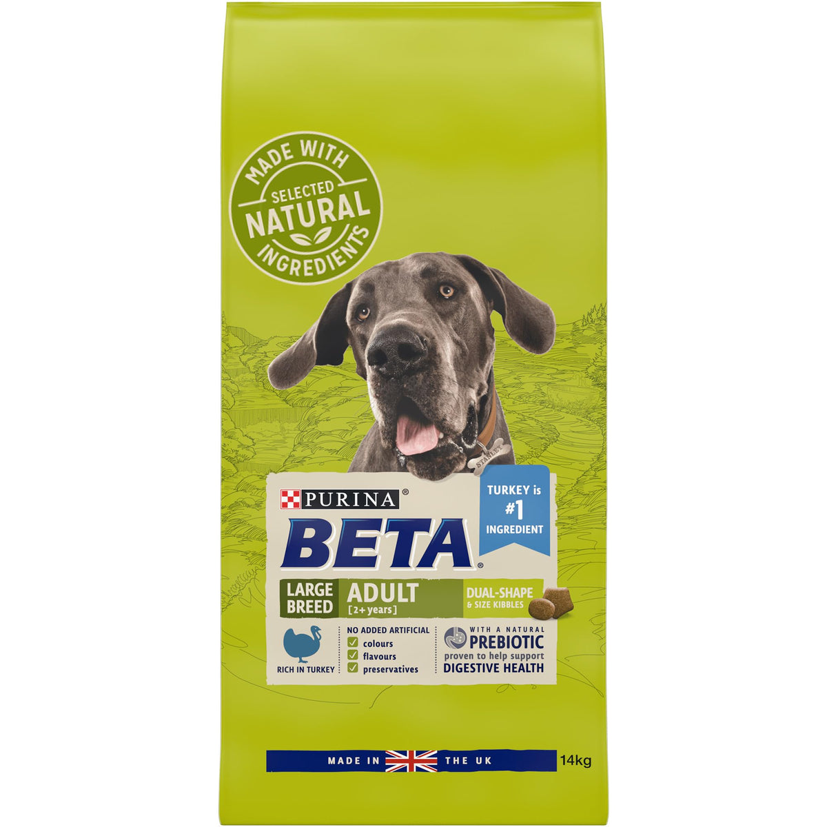BETA Adult Sensitive Salmon Dry Dog Food 14kg
