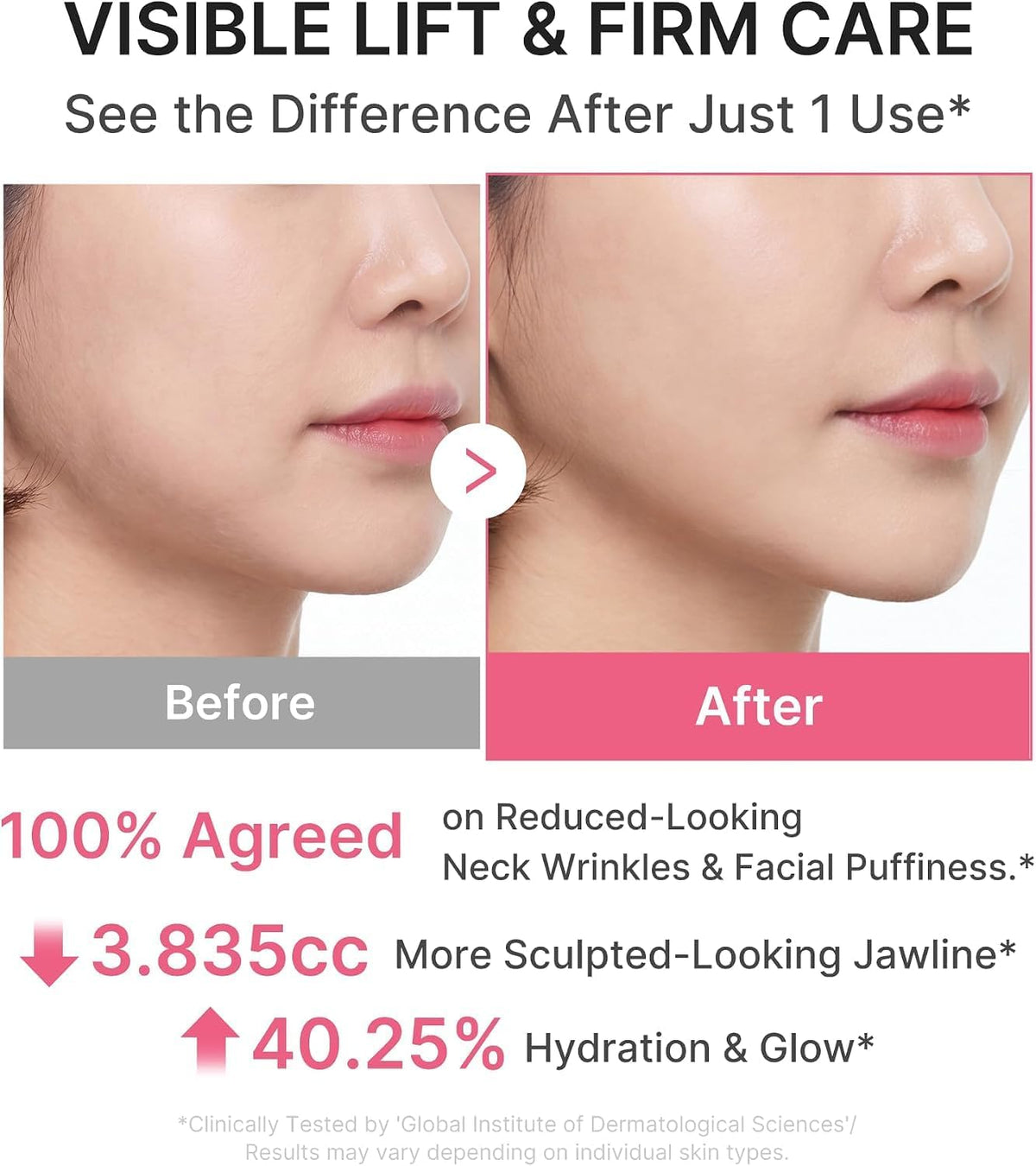 medicube PDRN Collagen Gua Sha Neck Wrinkle Cream - Firming, Contour Care