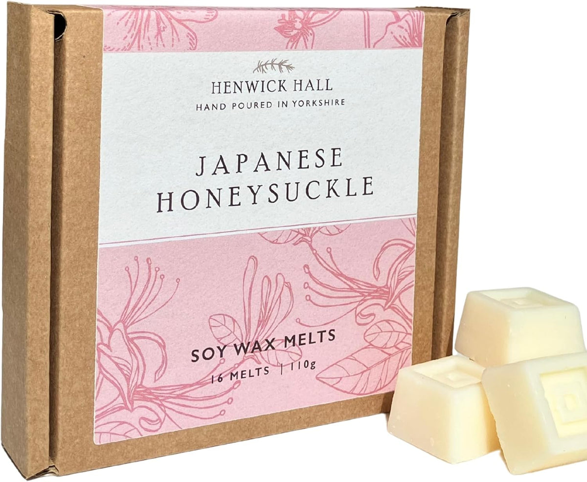 Japanese Honeysuckle Scented Wax Melts | 16 Pack | Soy Wax | Hand Poured