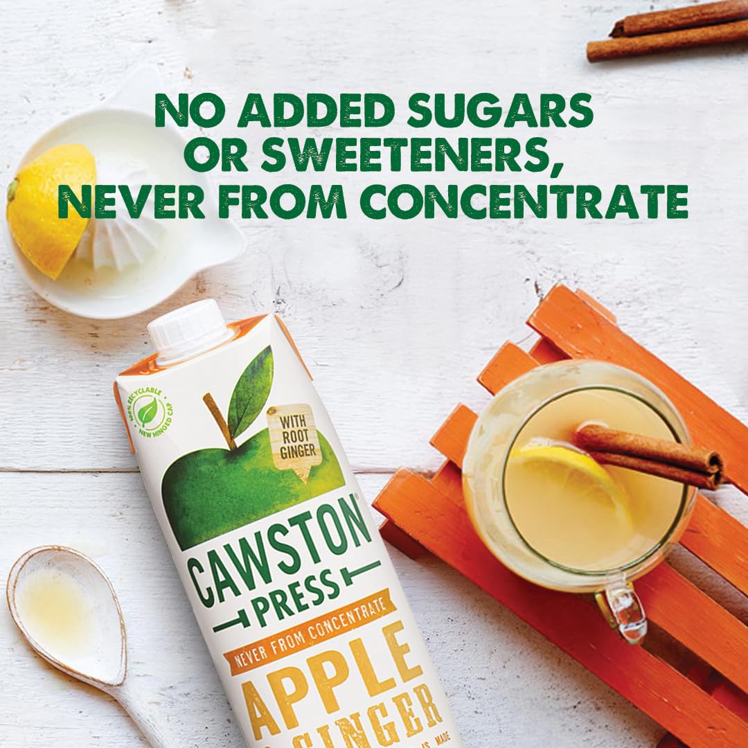 Cawston Press Brilliant Beetroot Pressed Juice 1 litre (Pack of 6) - Pure Pressed Beetroot, Vegan, No Added Sugar
