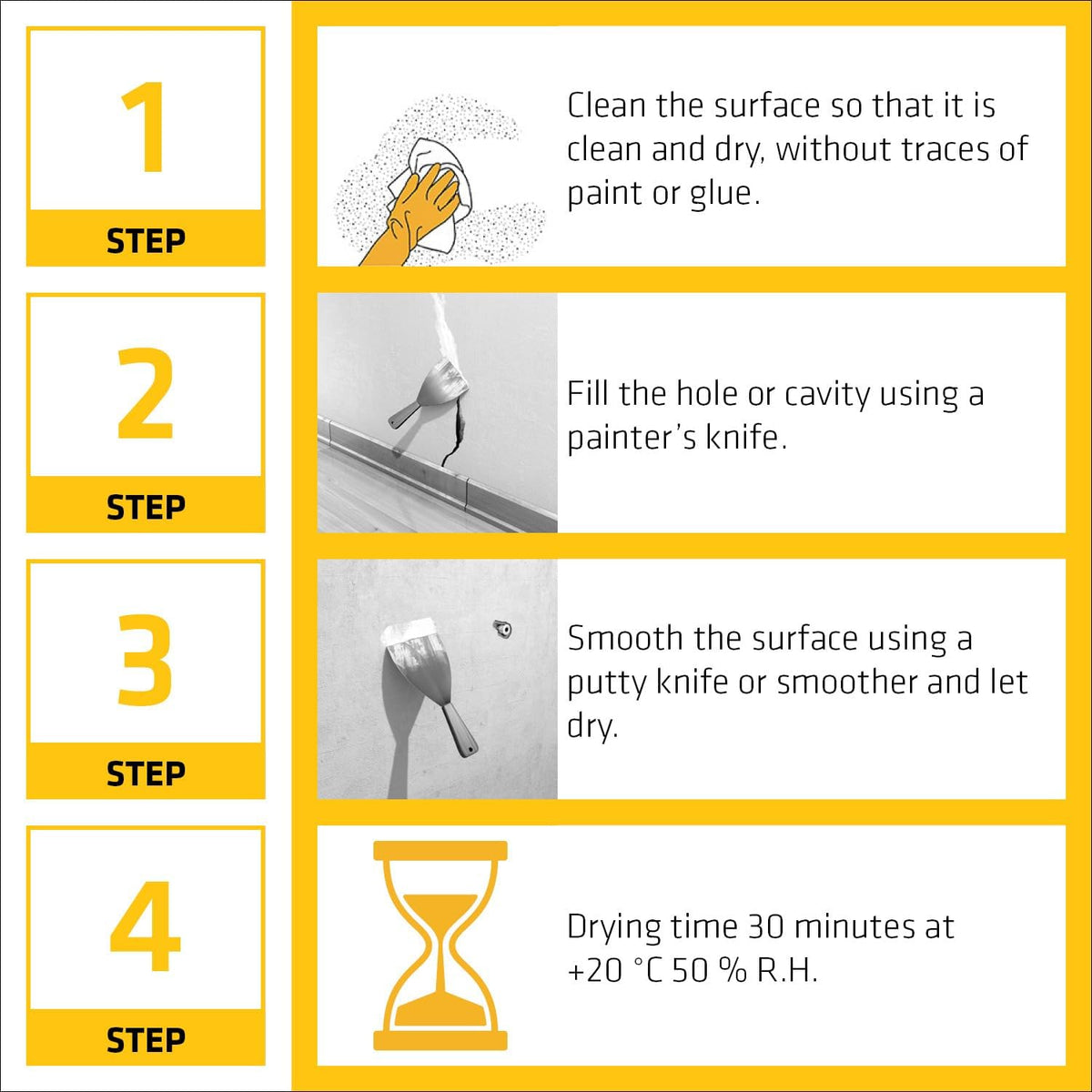 Sika One Strike Multi-Purpose Ready to Use Filler, White, 1 Litre