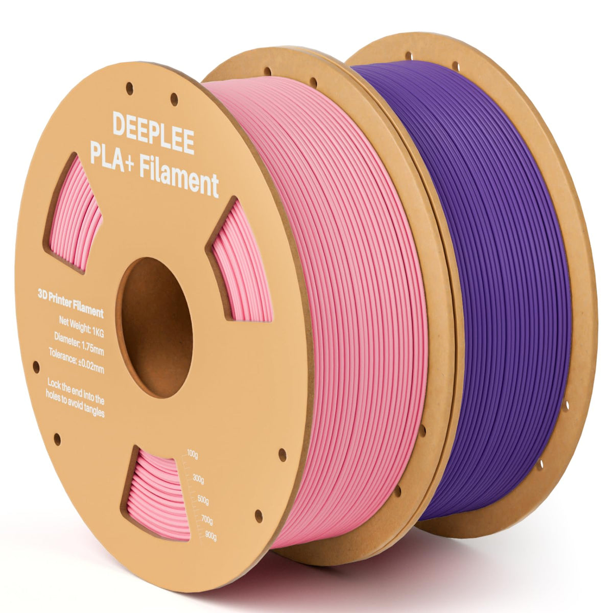 DEEPLEE PLA Plus 1.75mm Filament White 1kg
