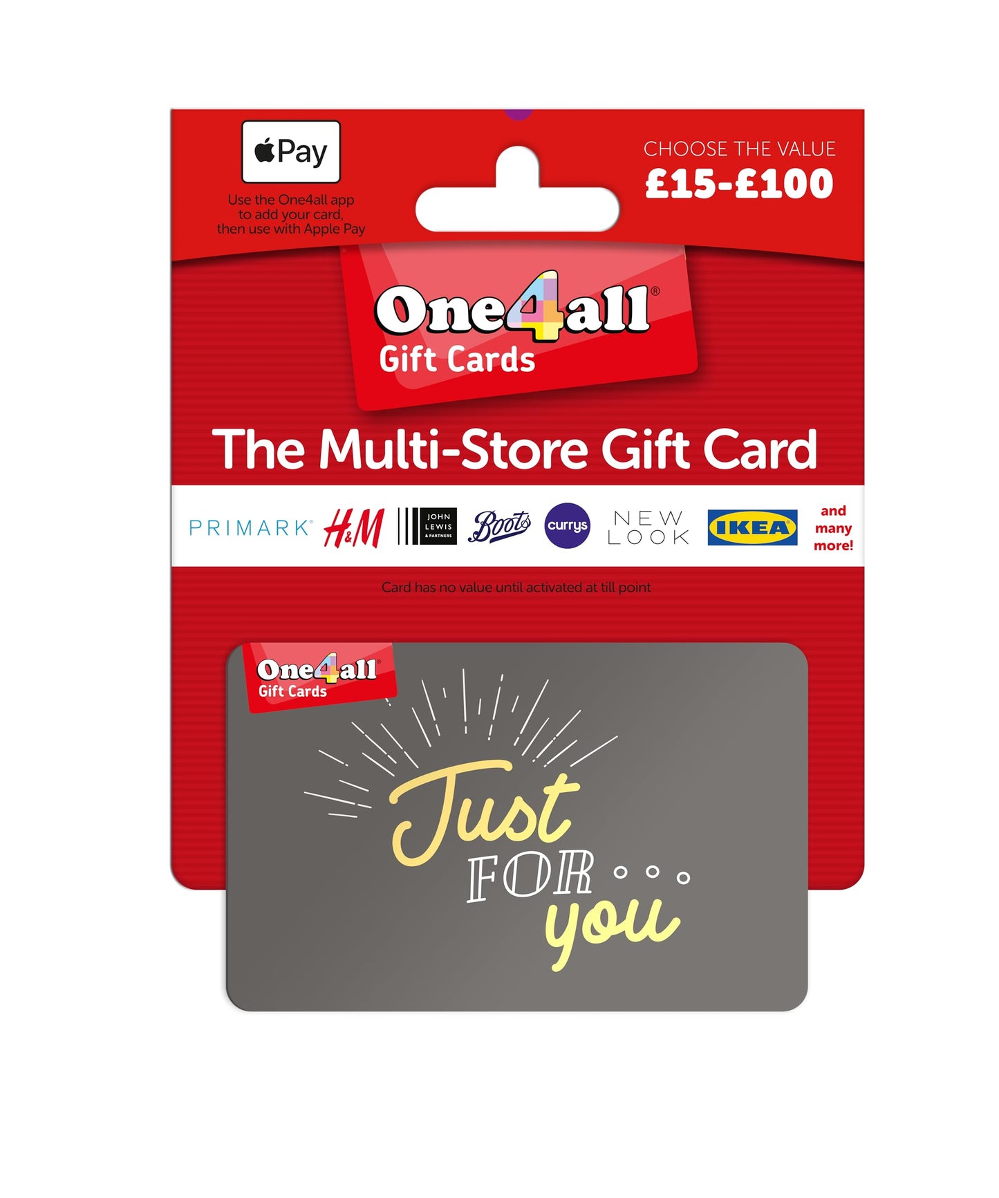 One4all UK Redemption Only Physical Gift Card Delivered by Post - £30