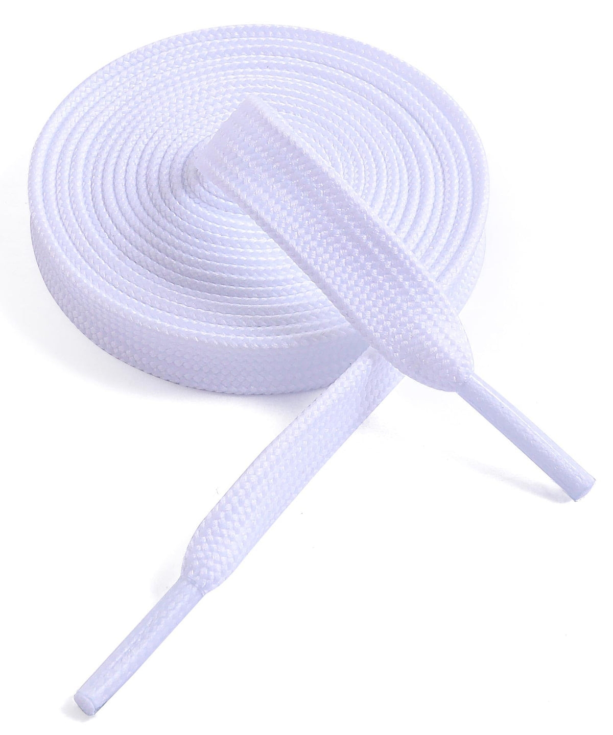 VSUDO Shoe Laces for Trainers, 5/16" Fine Weave Flat Shoelace for Sneaker
