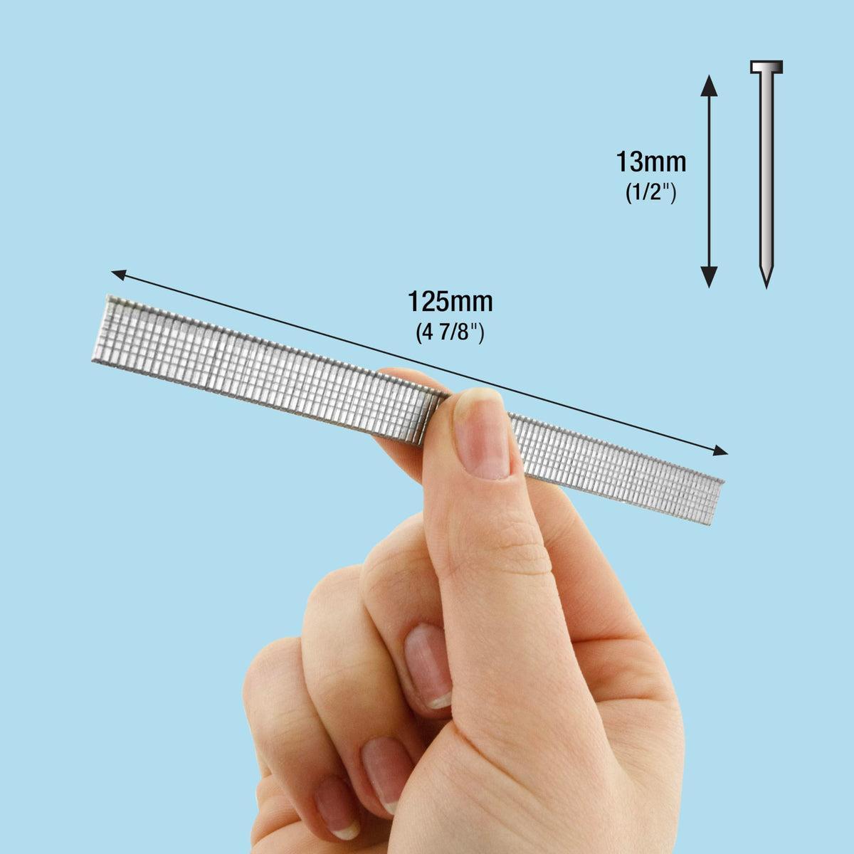 Tacwise 0401 Galvanised Brad Nails Type 18G / 50 mm, Pack of 5000