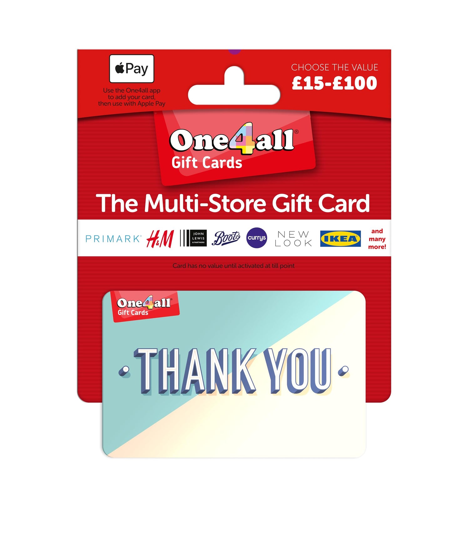 One4all UK Redemption Only Physical Gift Card Delivered by Post - £30