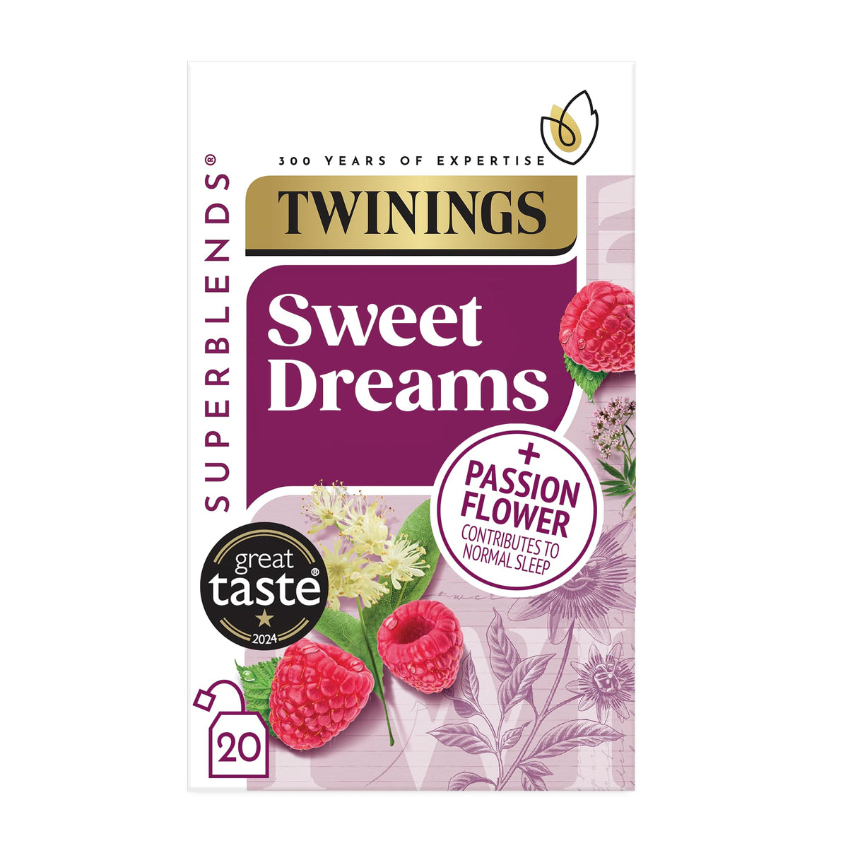 Twinings Superblends Wind Down Tea Collection Pack, 20 Tea Bags