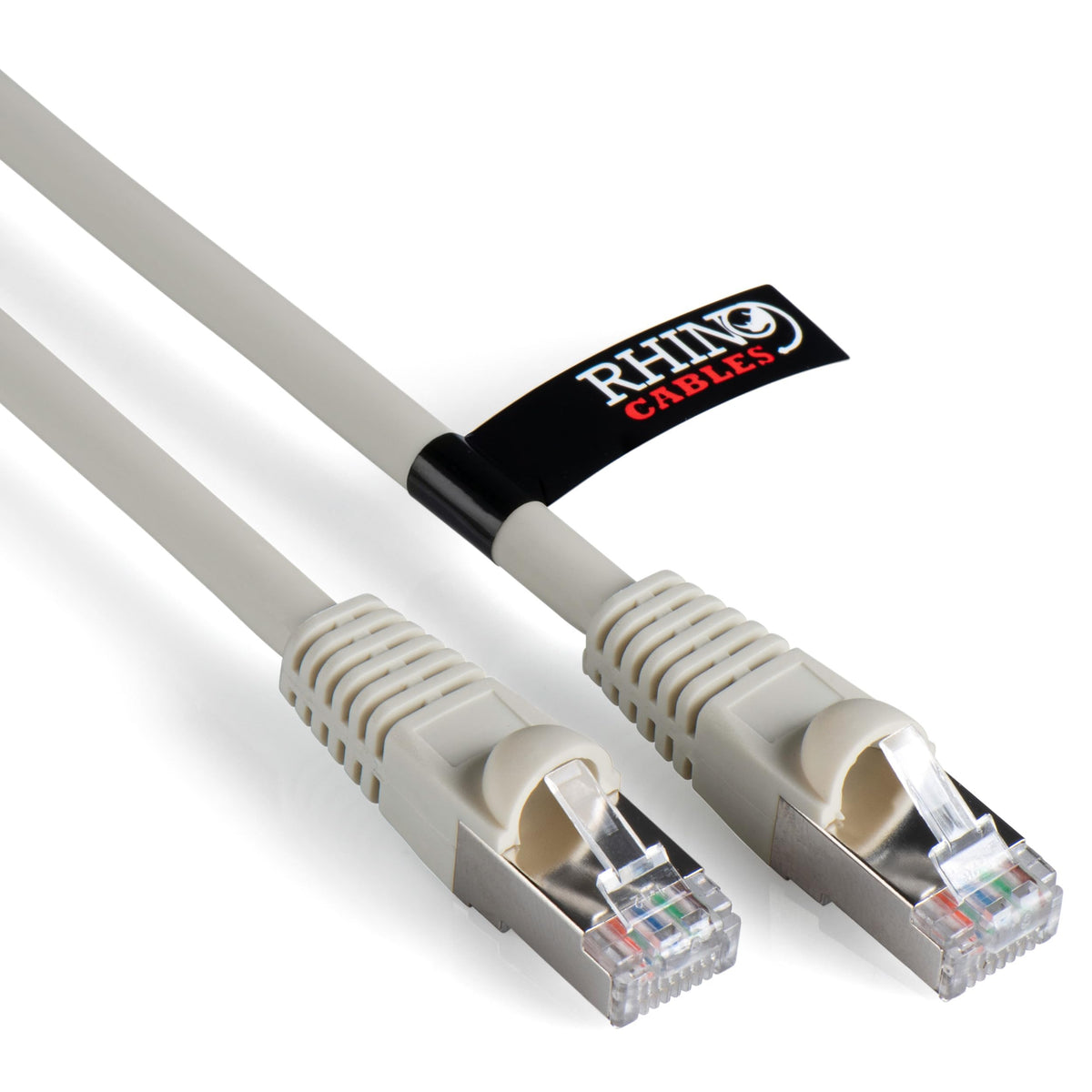 rhinocables CAT 6a Ethernet Cable | 10Gbps S/FT High-Speed & Large Bandwidth Data Transfer | Reliable LAN Network RJ45 Cable | Wi-Fi Broadband Cable for Seamless Gaming & Streaming (0.25m, Pink)