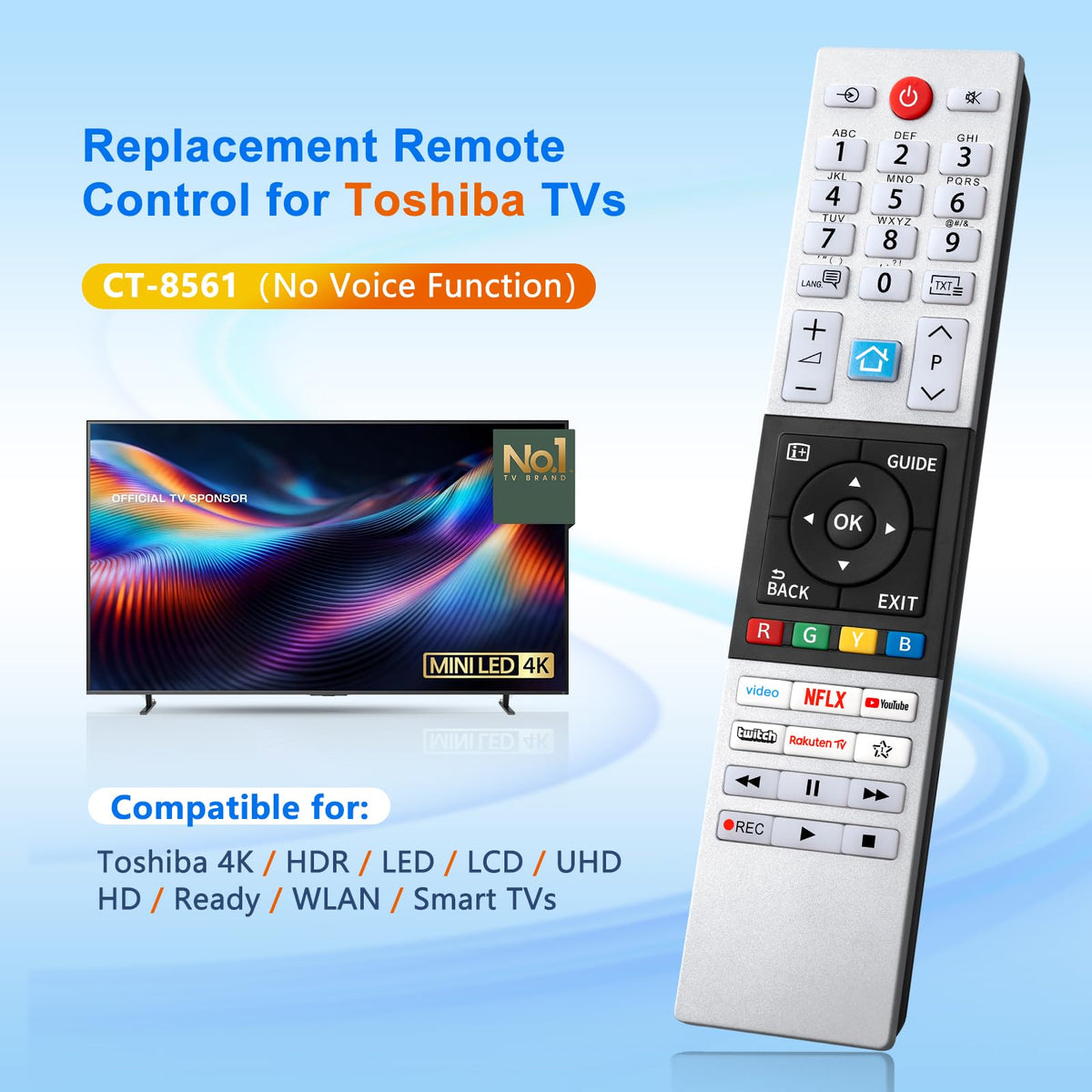 Universal for Samsung TV Remote Replacement