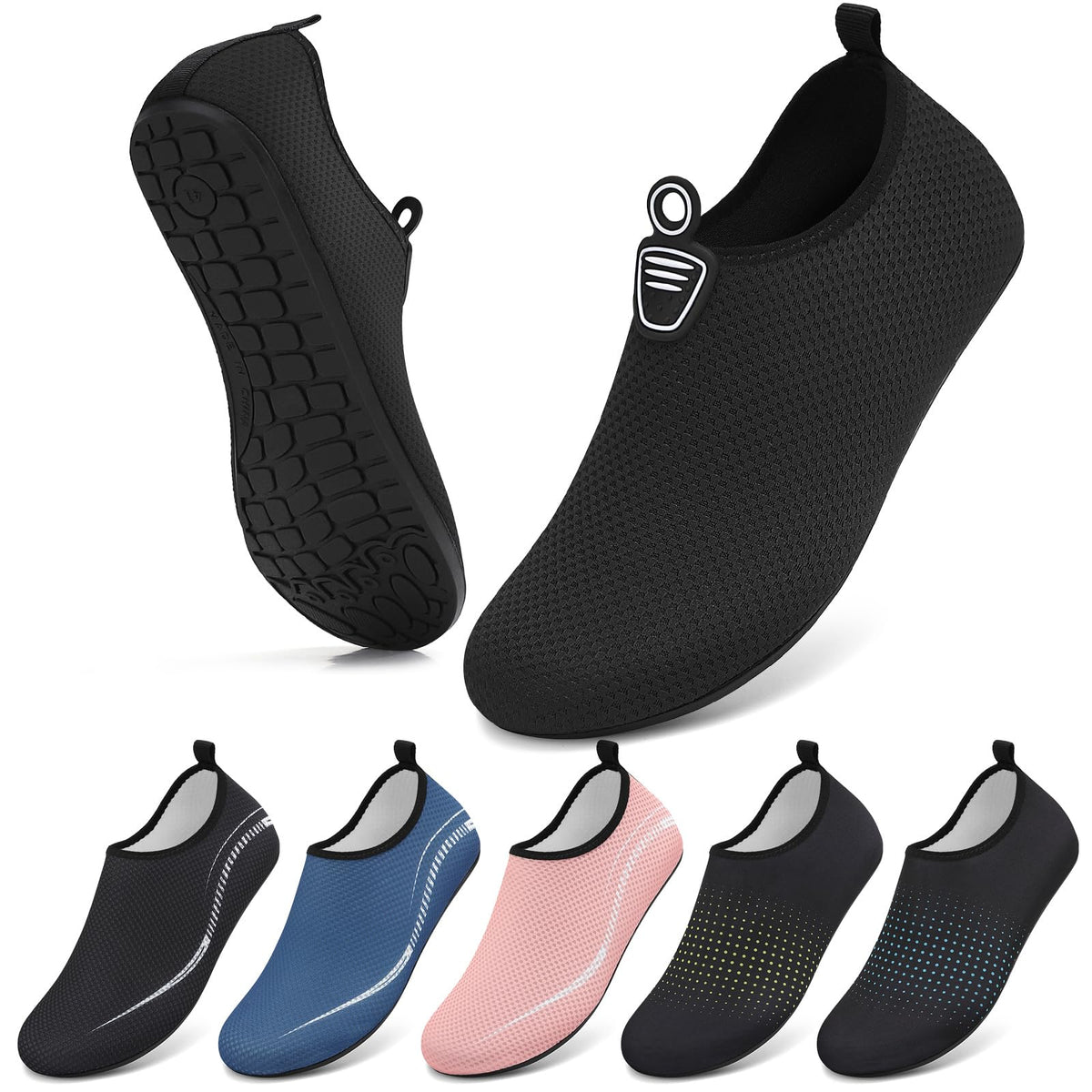 Water Shoes Beach Shoes for Women Men Swim Swimming Sea Aqua Barefoot Pool