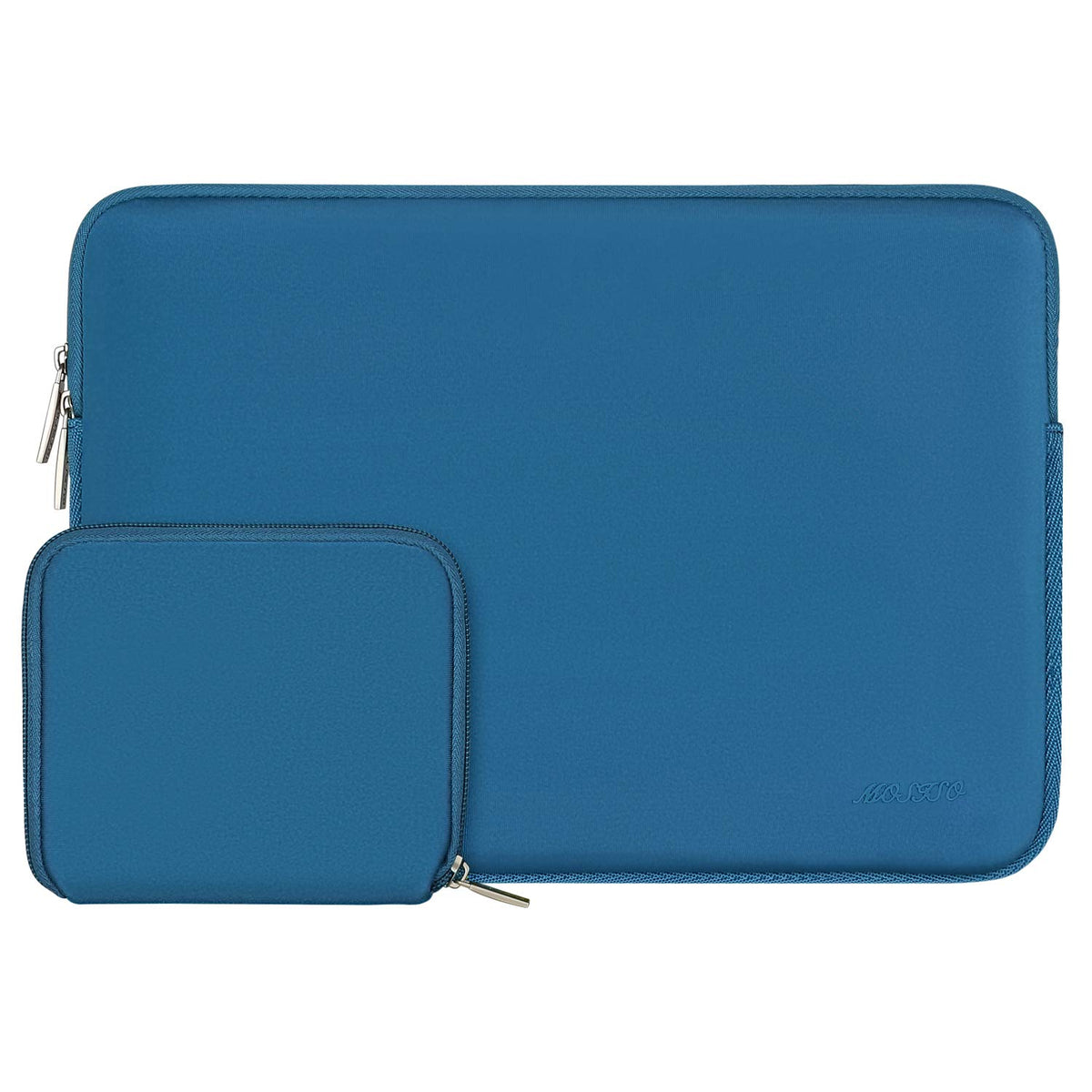 MOSISO 13 inch Laptop Case Neoprene Sleeve with Small Bag,Dusty Rose