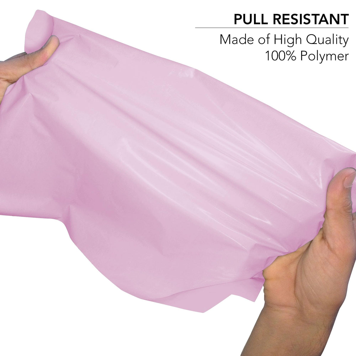 Pink Mailing Bags, iSOUL 25 Pcs Shipping Poly Postal Self Seal Bags in Size 12” x 16" Inch Small Postage Packaging Bags 305mm to 407mm