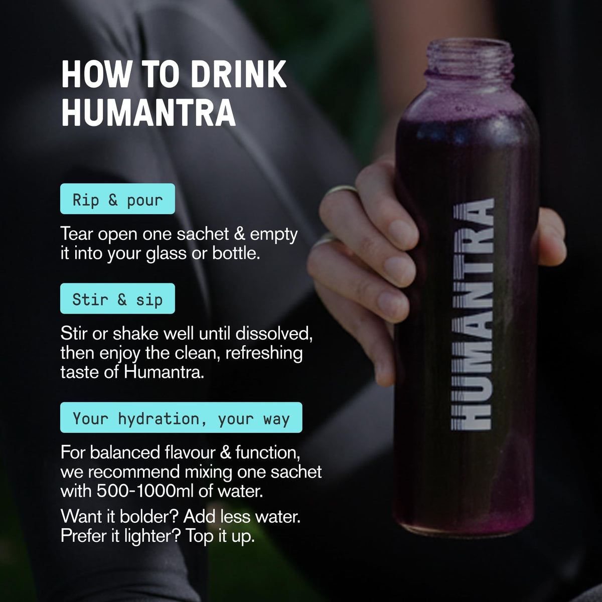 Humantra Electrolytes Powder Hydration Sachets - Himalayan Lime, 20ct
