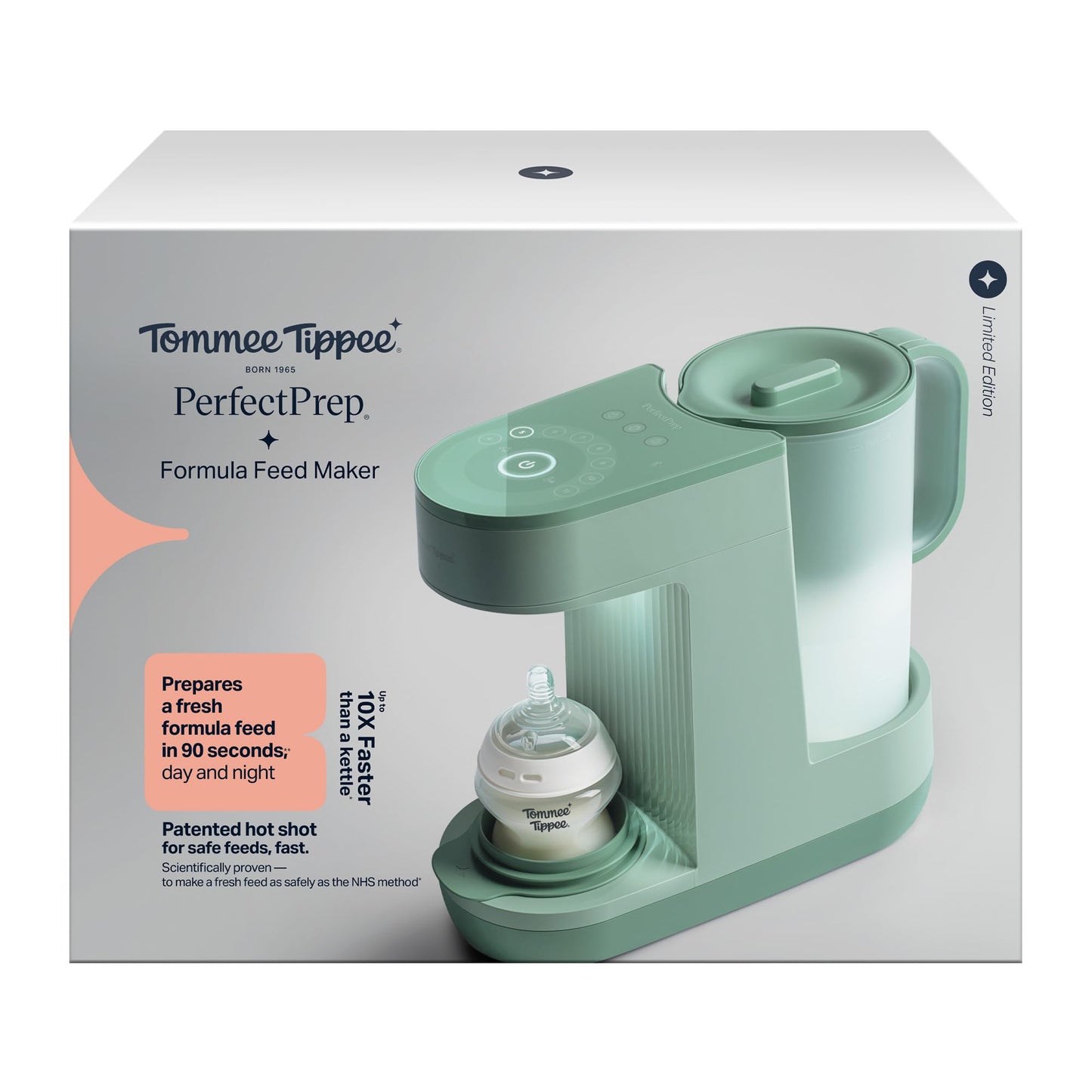 Tommee Tippee Perfect Prep Replacement Filter, Pack of 1, Compatible with All Perfect Prep Machines, Antibacterial Filter Removes Bacteria, Impurities and Contaminants