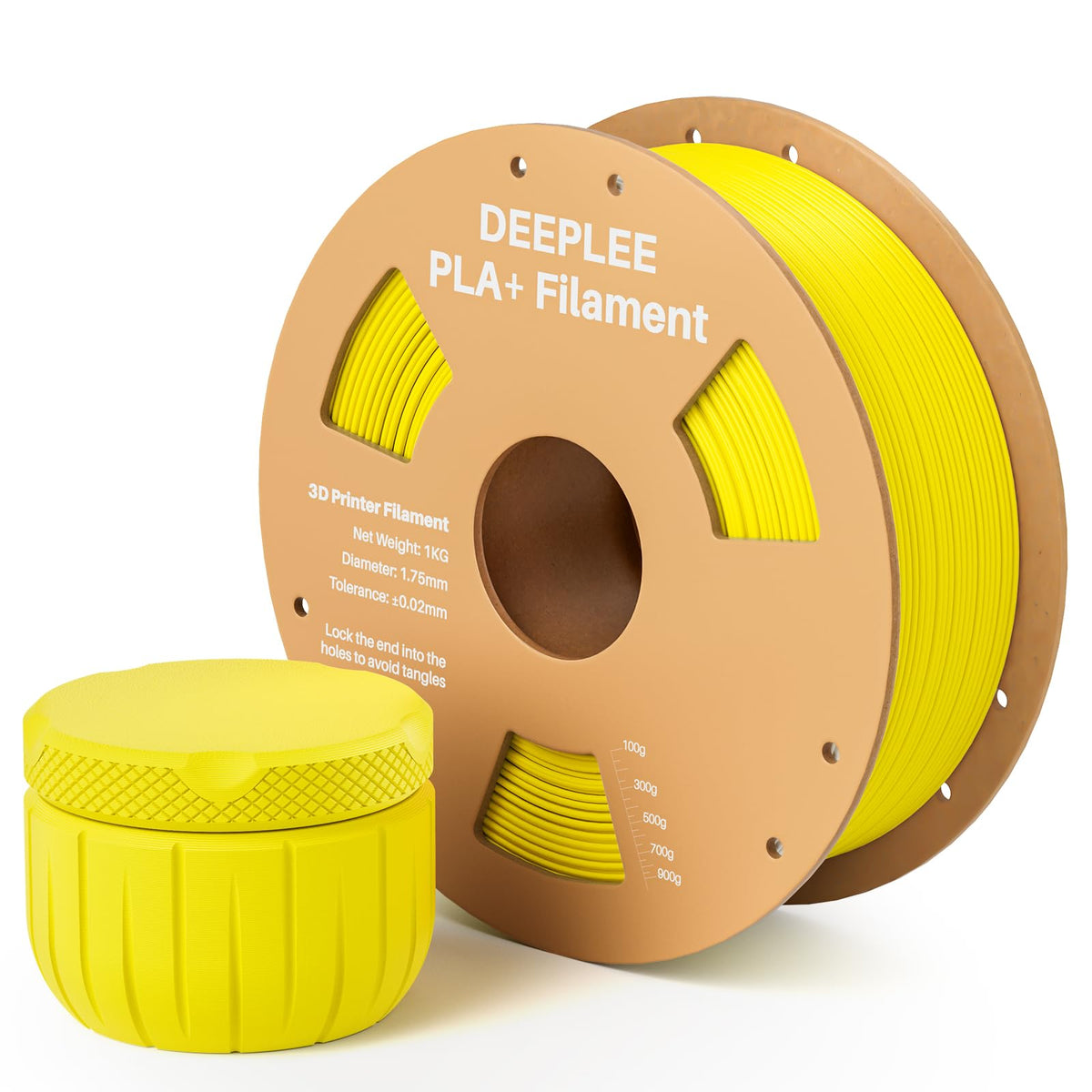 DEEPLEE PLA Plus 1.75mm Filament White 1kg