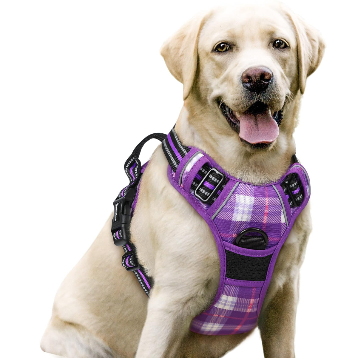 rabbitgoo Dog Harness Large Dog, No Pull Vest with Front Clip & Handle