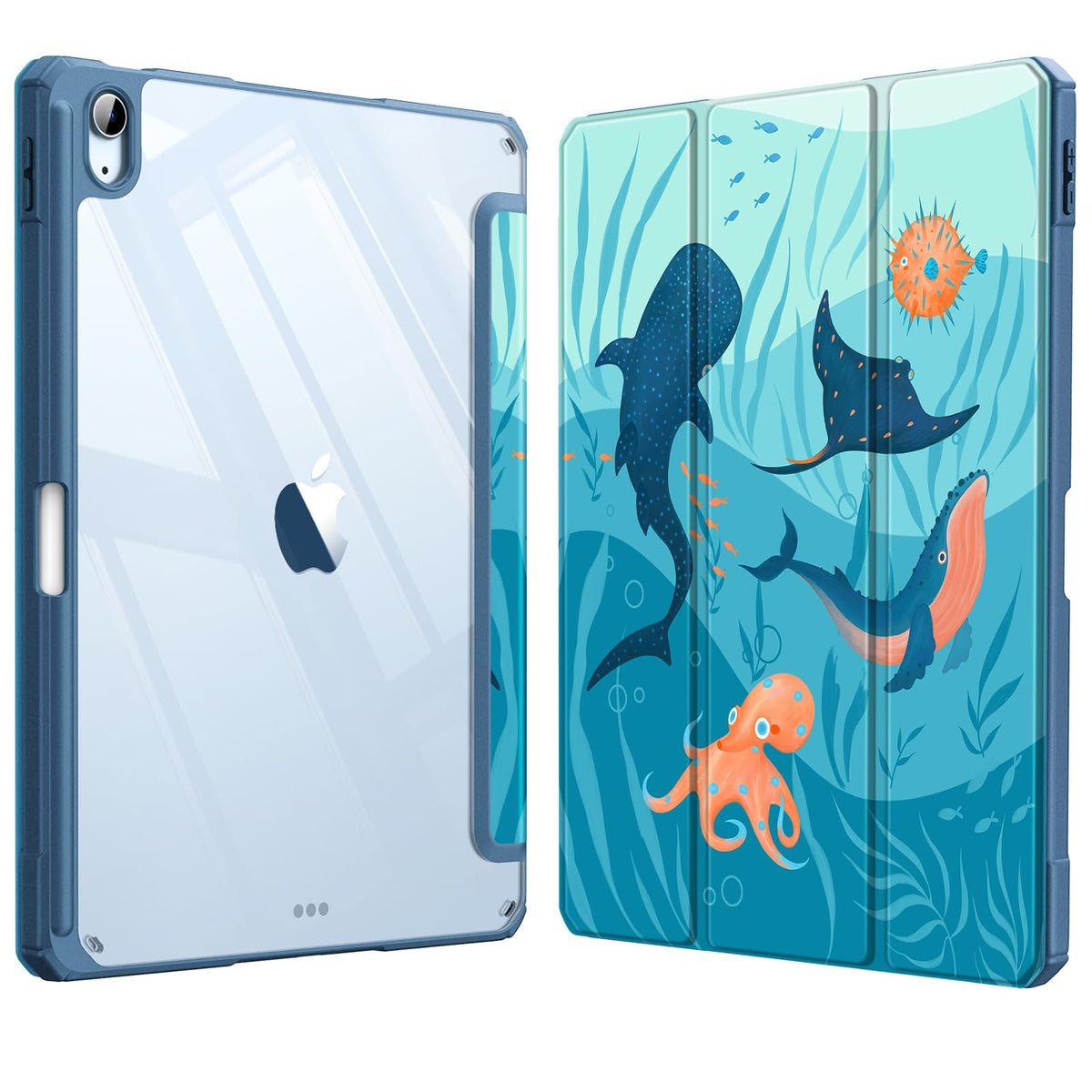 FINTIE Clear Case for iPad Air 11 Inch & iPad Air 5th/4th Generation 10.9"