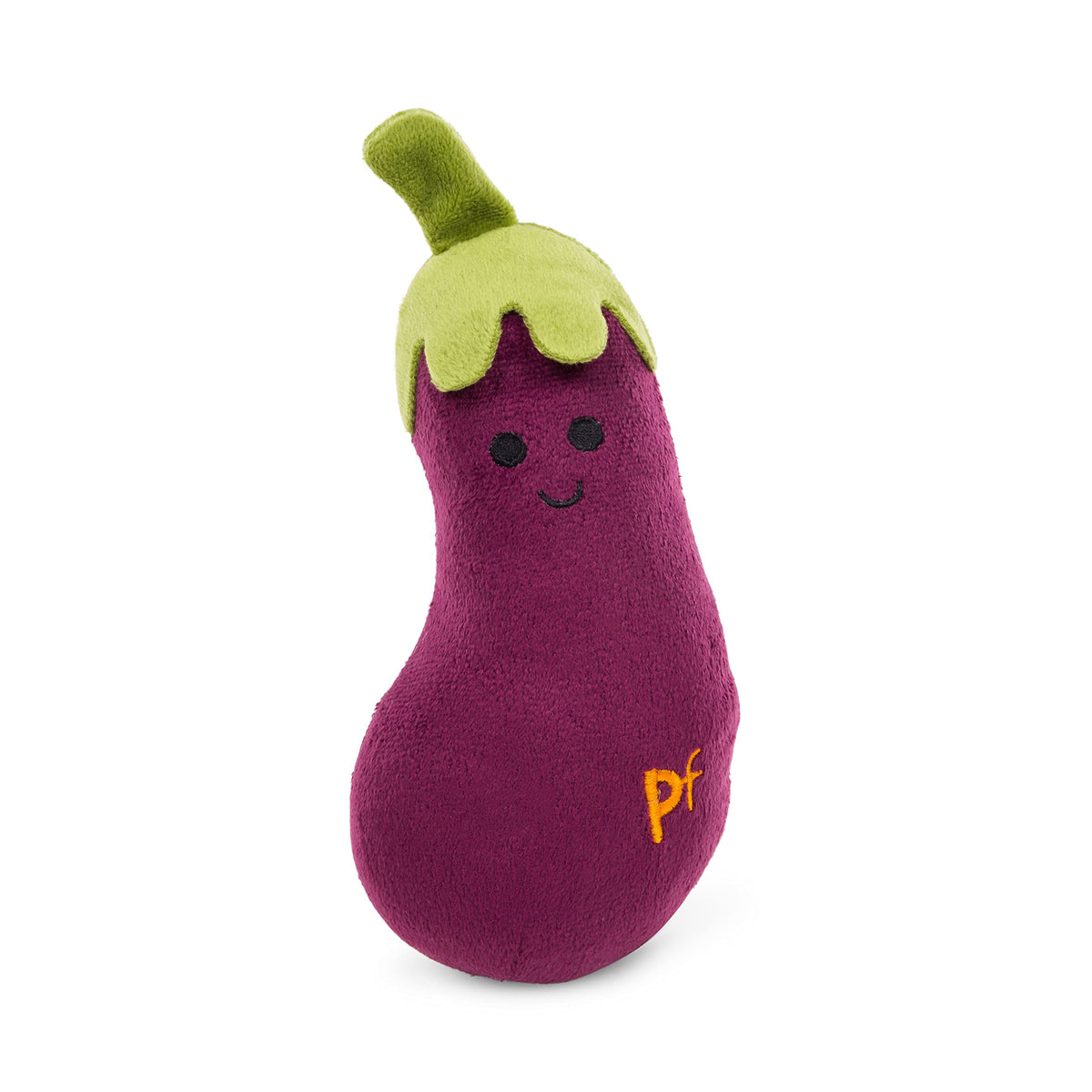 Petface Foodie Faces Fluffy Carrot Dog Toy