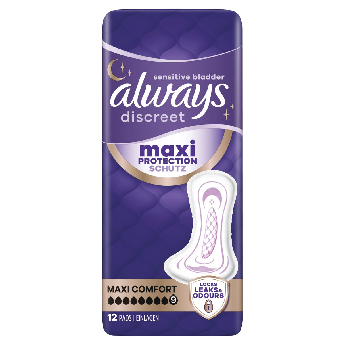 Always Discreet Incontinence Pads Ultimate Night 48x
